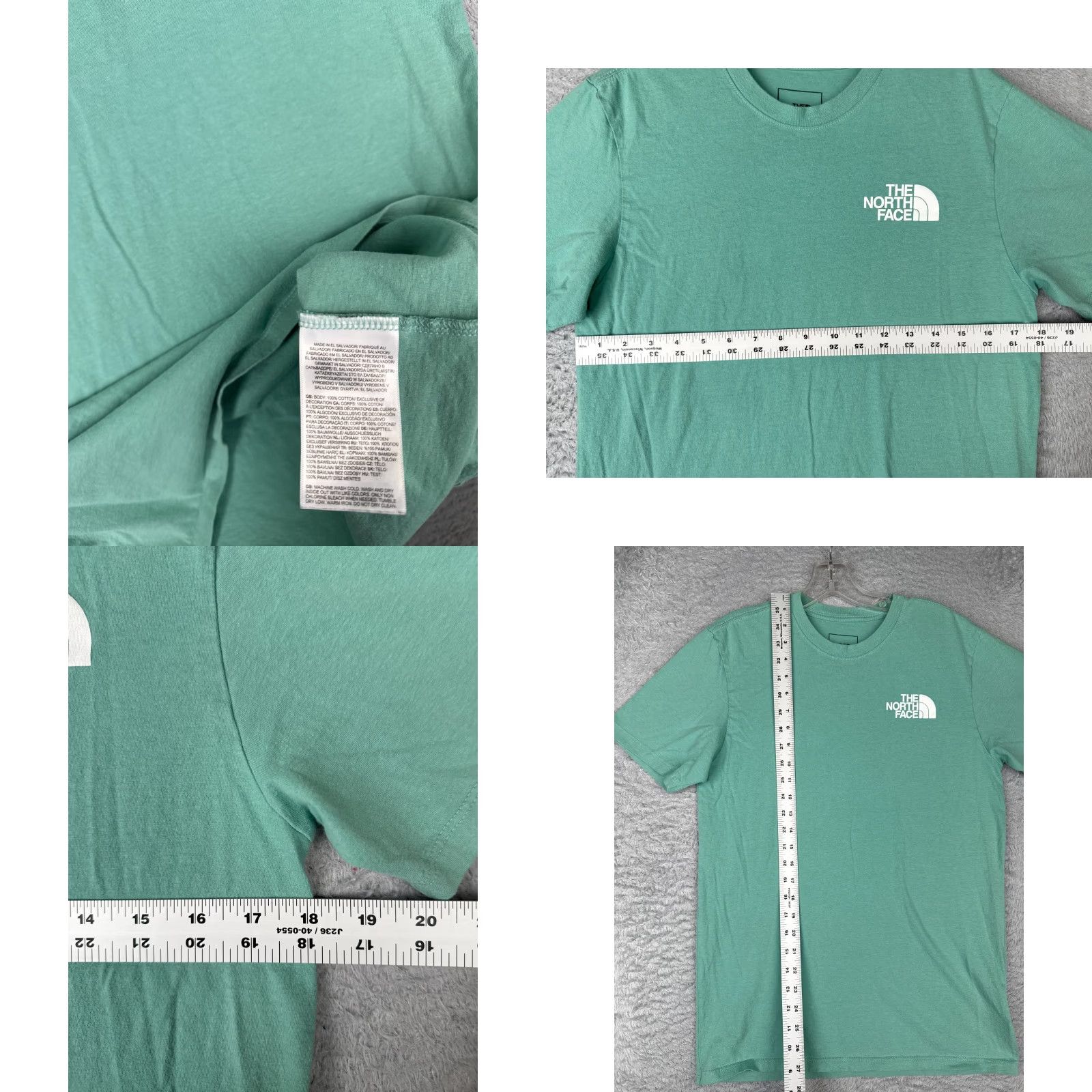 The North Face VINTAGE The North Face Shirt Men Small Blue Crew Neck 100% Cotton Tie Dye Rear Logo READ Size US S / EU 44-46 / 1 - 8 Thumbnail