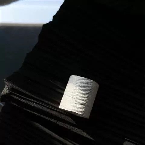 Other Vintage Silver Bandage-Style Ring – Size 7 Size ONE SIZE - 1 Thumbnail