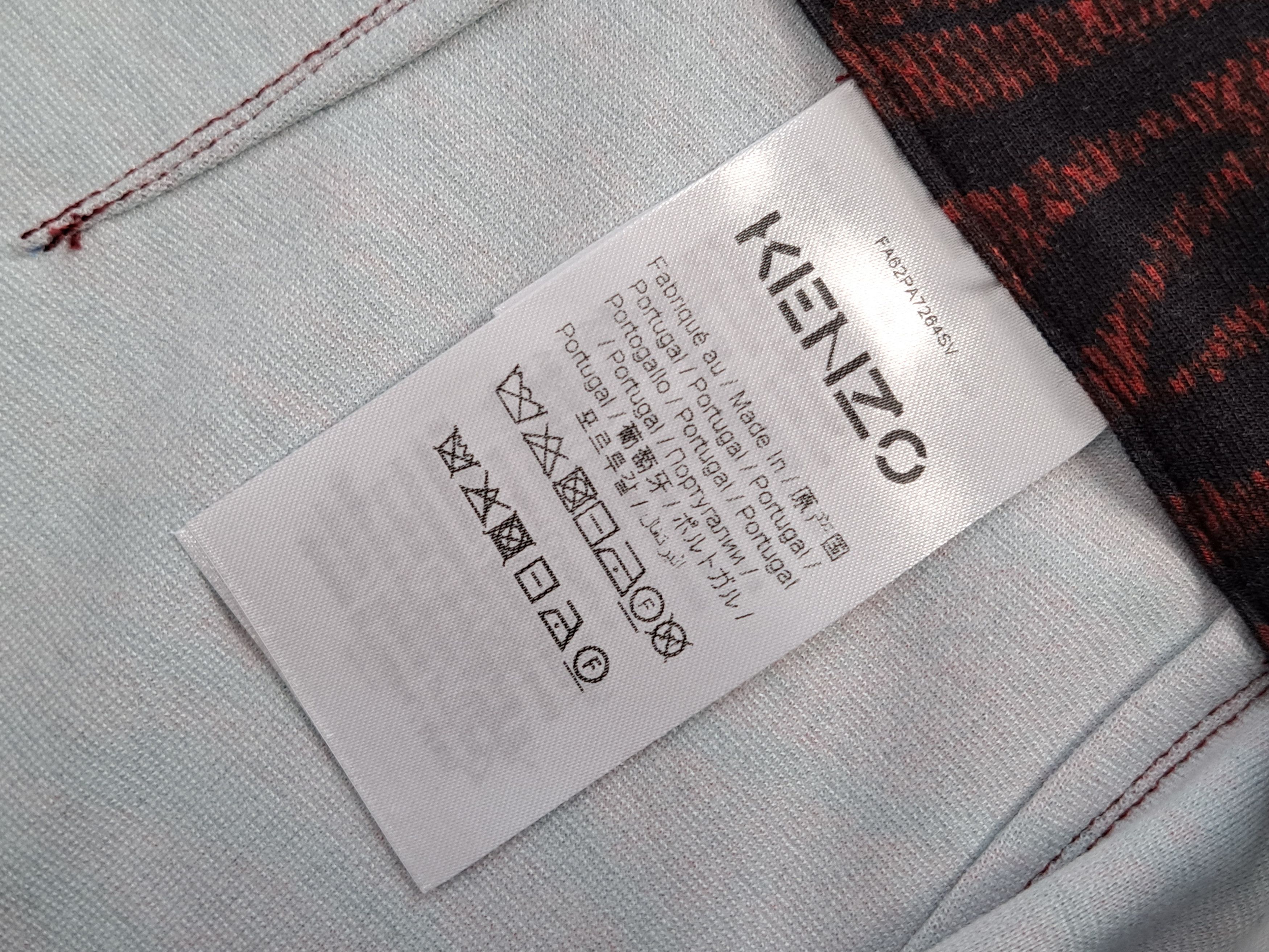 Kenzo KENZO slim fit tiger stripes jersey pants. Size M Size 32" / US 10 / IT 46 - 14 Thumbnail
