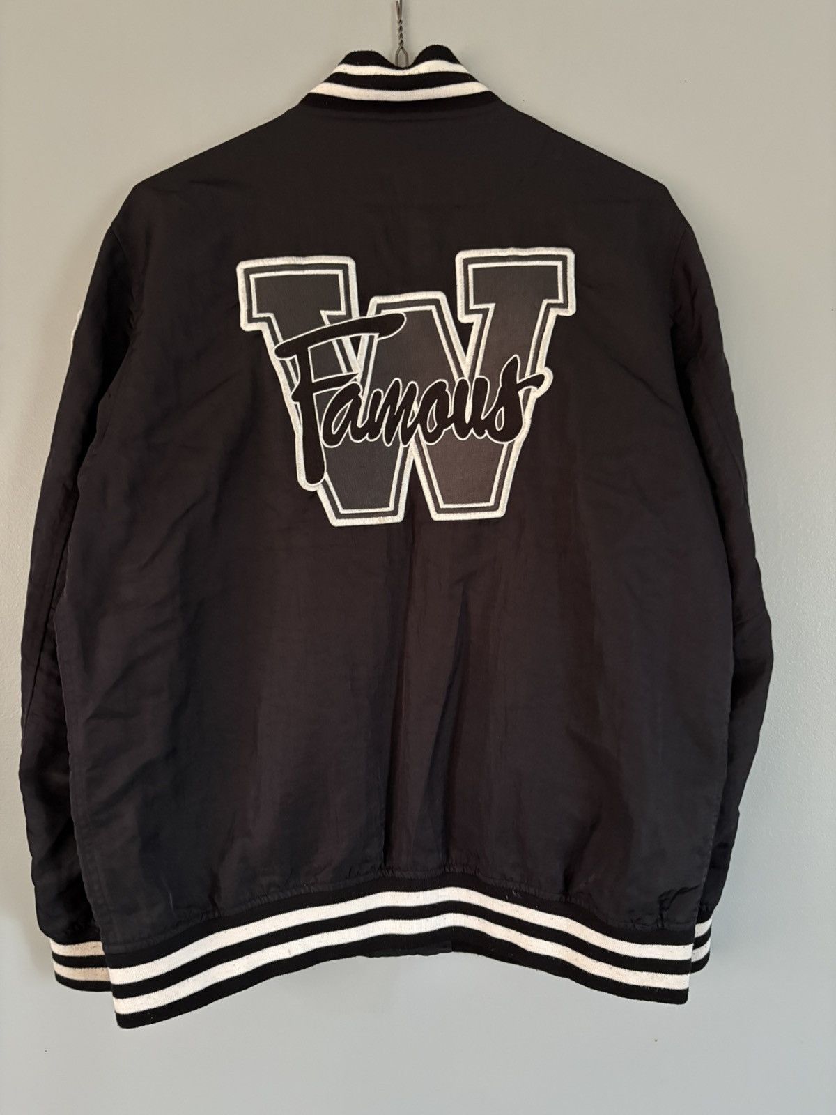 Supreme 2007 Supreme NCAA Varsity Jacket Black Size US L / EU 52-54 / 3 - 2 Thumbnail