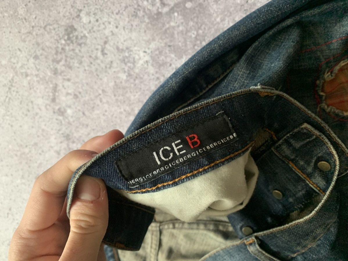 Iceberg 🔥VINTAGE 90s ICEBERG DISTRESSED Y2K JEANS Size US 38 / EU 54 - 16 Thumbnail
