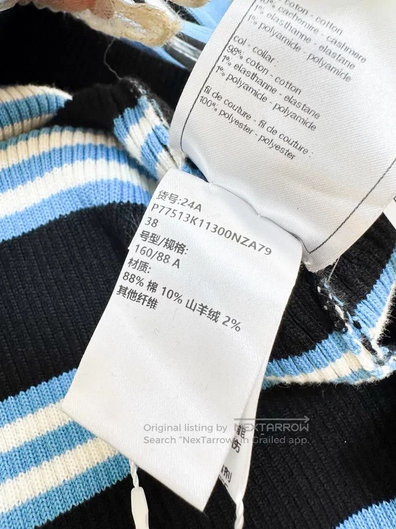 Chanel Chanel Black striped bra dress Size XS / US 0-2 / IT 36-38 - 7 Thumbnail
