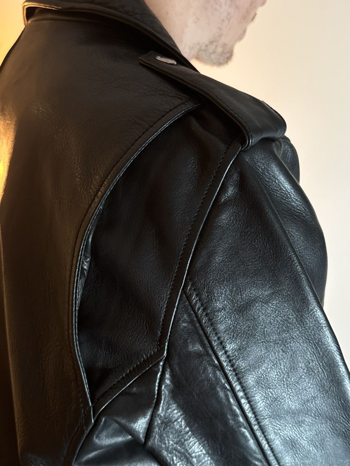 The Kooples Biker Leather jacket « perfecto » style new Size US L / EU 52-54 / 3 - 1 Thumbnail