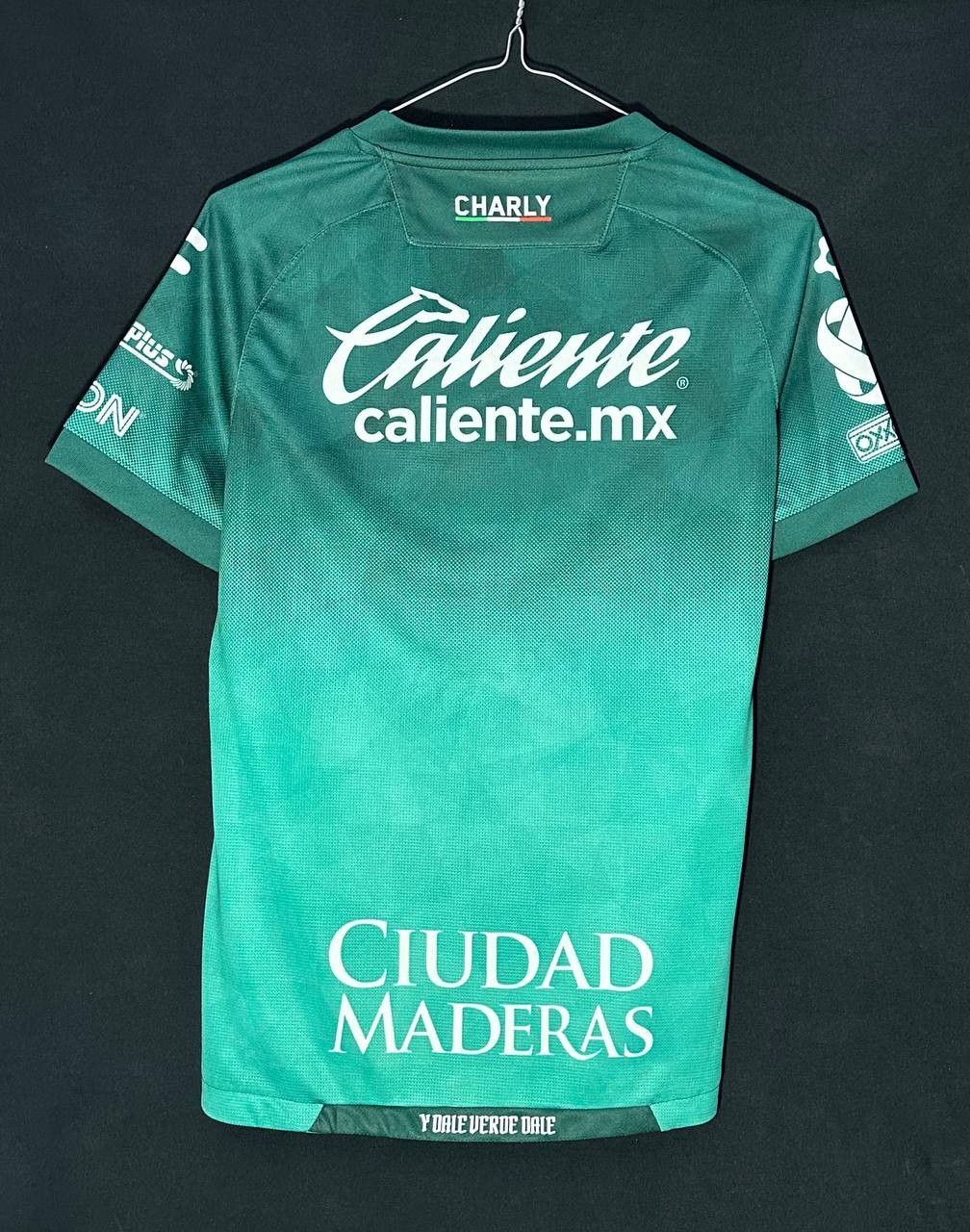 Other CHARLY Leon FC Home Stadium 2021-22 Jersey t shirt Green Size US M / EU 48-50 / 2 - 8 Thumbnail