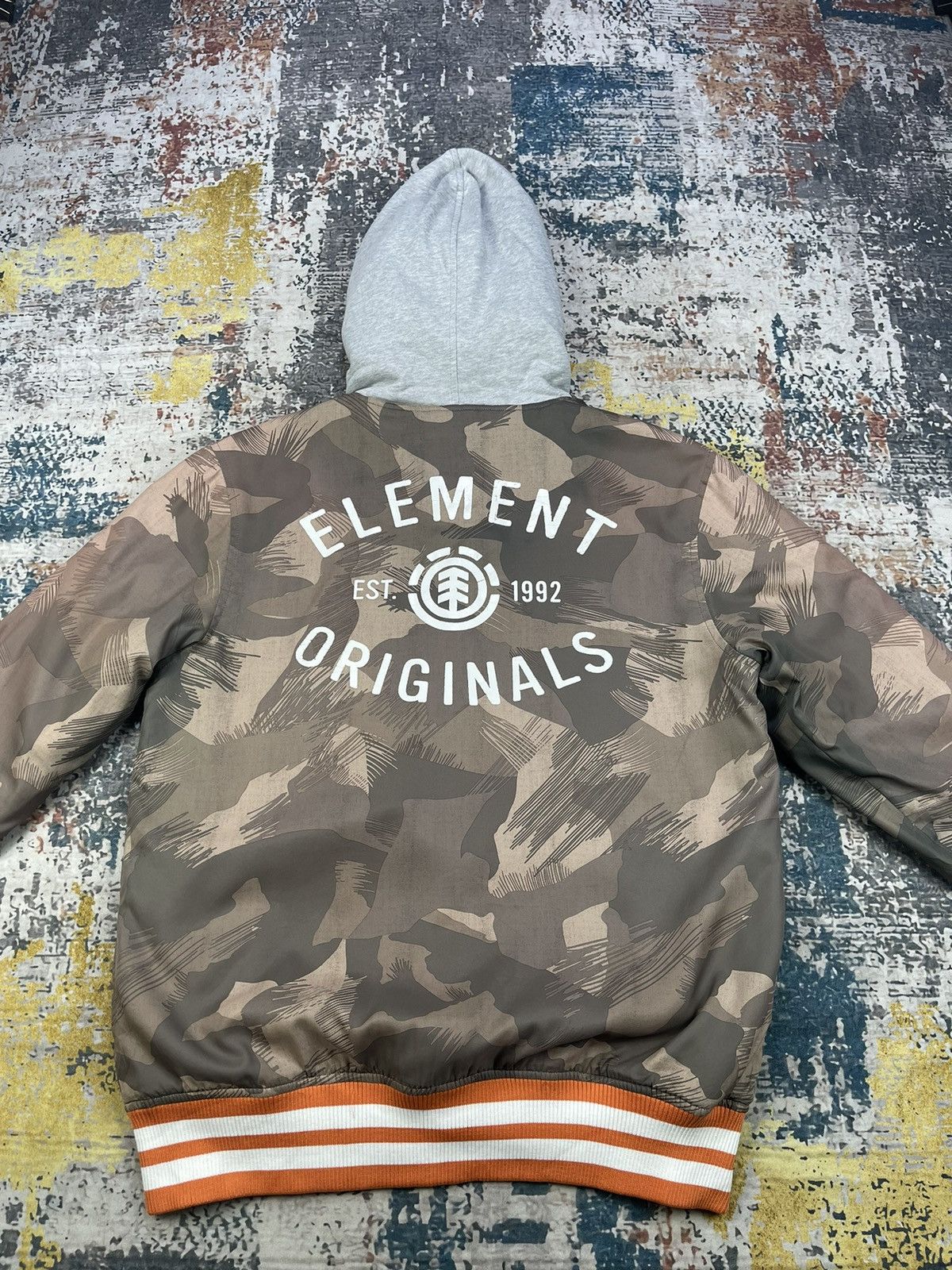 Element Element Originals Army Camouflage Hooded Bombers Size US L / EU 52-54 / 3 - 1 Thumbnail