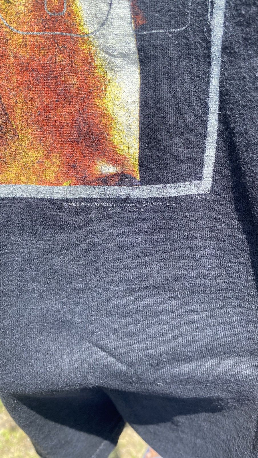 Vintage × WWF Vtg WWF The Rock Wrestling Shirt Layeth The Smacketh Down Size US XL / EU 56 / 4 - 4 Thumbnail