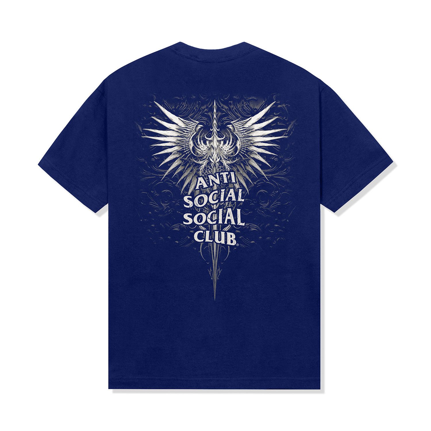 Anti Social Social Club Anti Social Social Club Solace Blue Tee Brand New DS Size US S / EU 44-46 / 1 - 1 Thumbnail