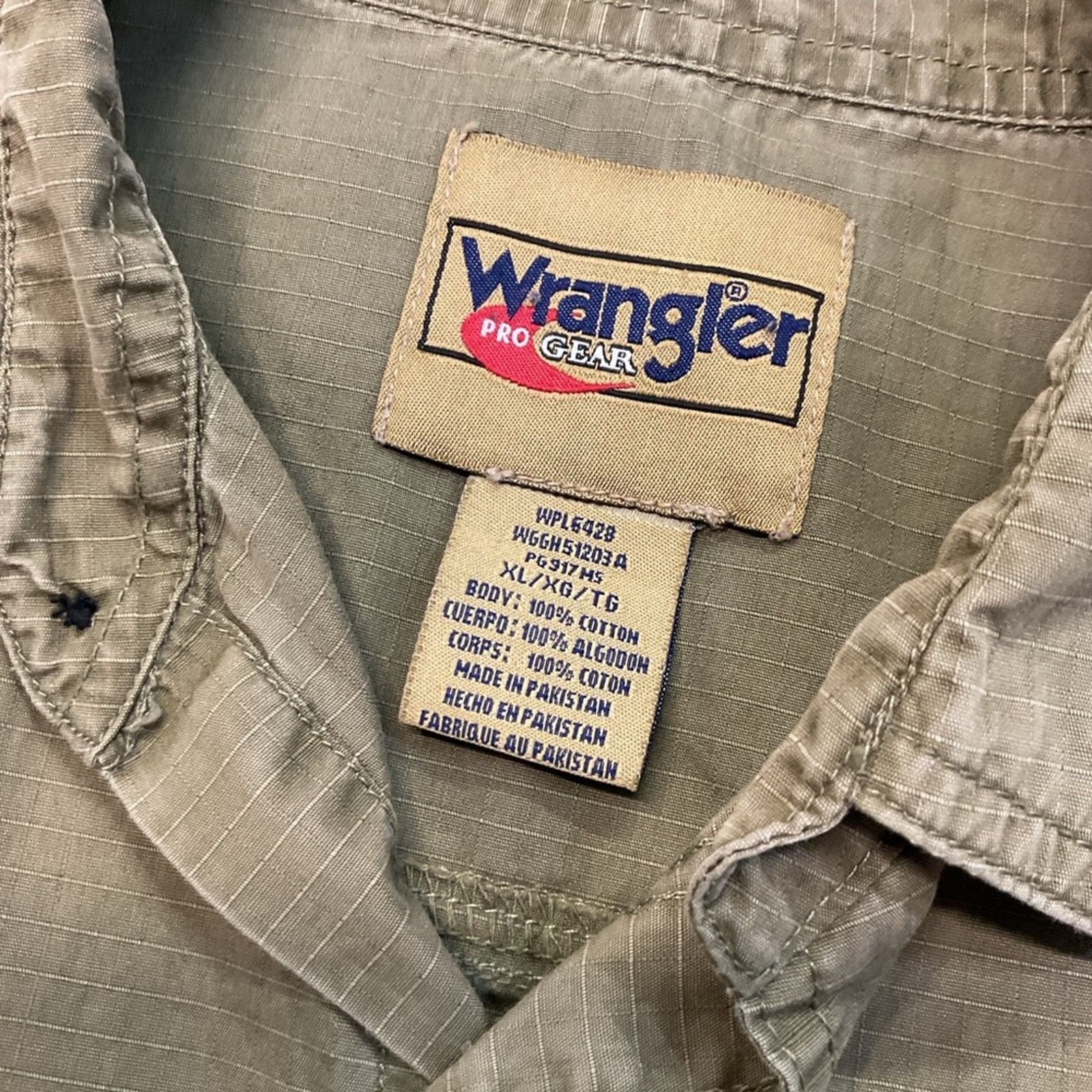 Wrangler Wrangler Pro Gear Hunting Long Sleeve Shirt Size US XL / EU 56 / 4 - 3 Thumbnail