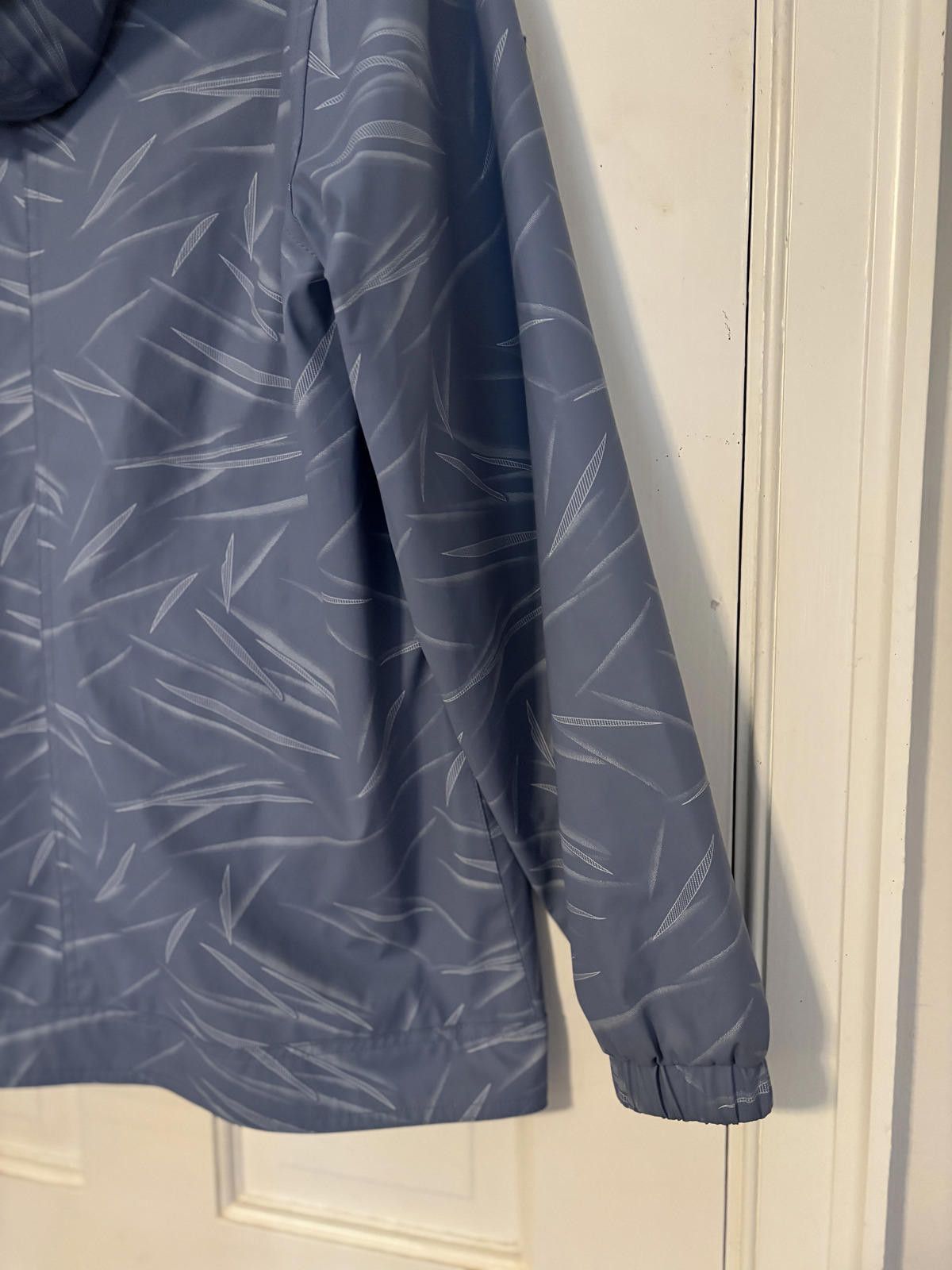 Weatherproof Weatherproof Vintage Blue Patterned Rain Jacket with Hood Size S / US 4 / IT 40 - 7 Thumbnail