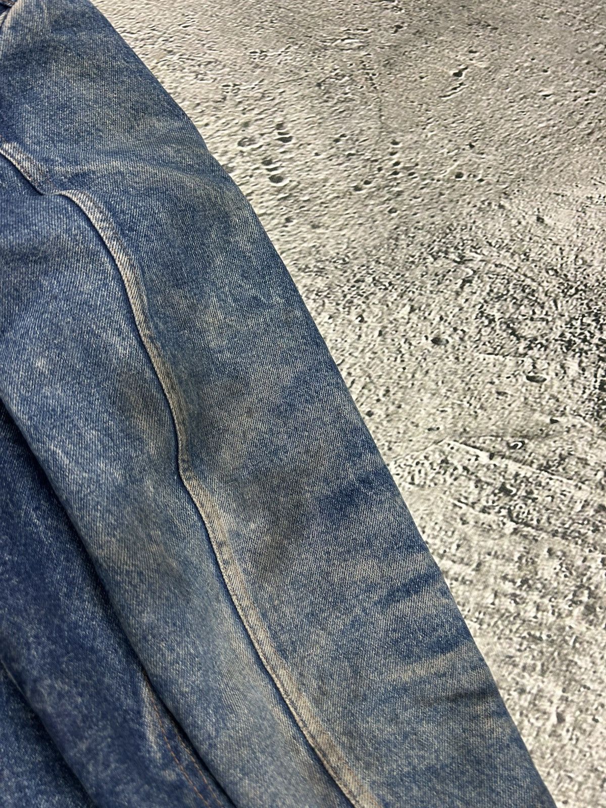 Wrangler 60's Wrangler Sherpa jacket denim vintage blue Size US L / EU 52-54 / 3 - 11 Thumbnail