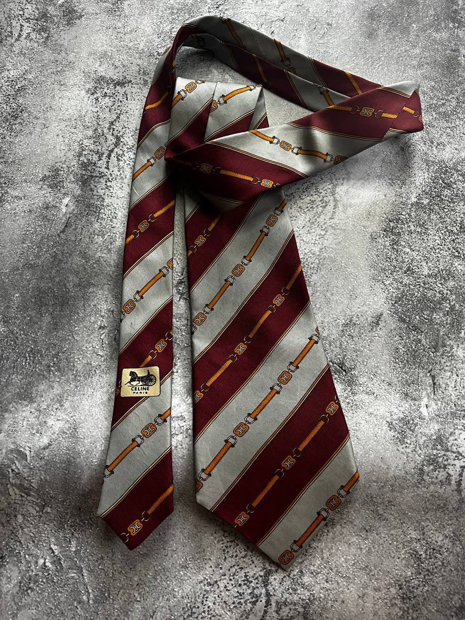 Celine Celine Vintage Tie Size ONE SIZE - 4 Thumbnail