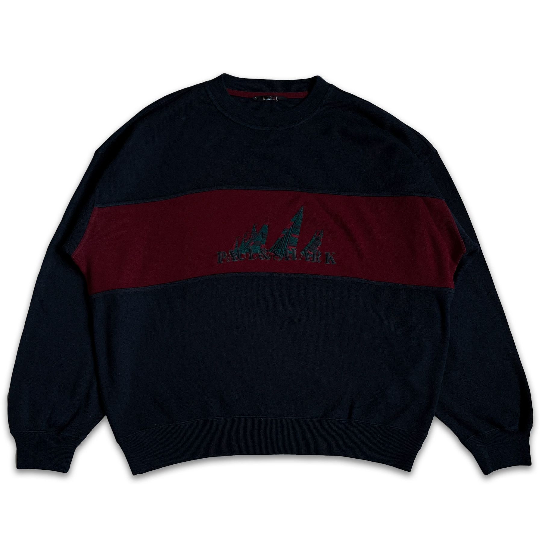 Paul & Shark Paul and Shark Vintage Woolen Sweater, Embroidery Logo Size US L / EU 52-54 / 3 - 2 Thumbnail