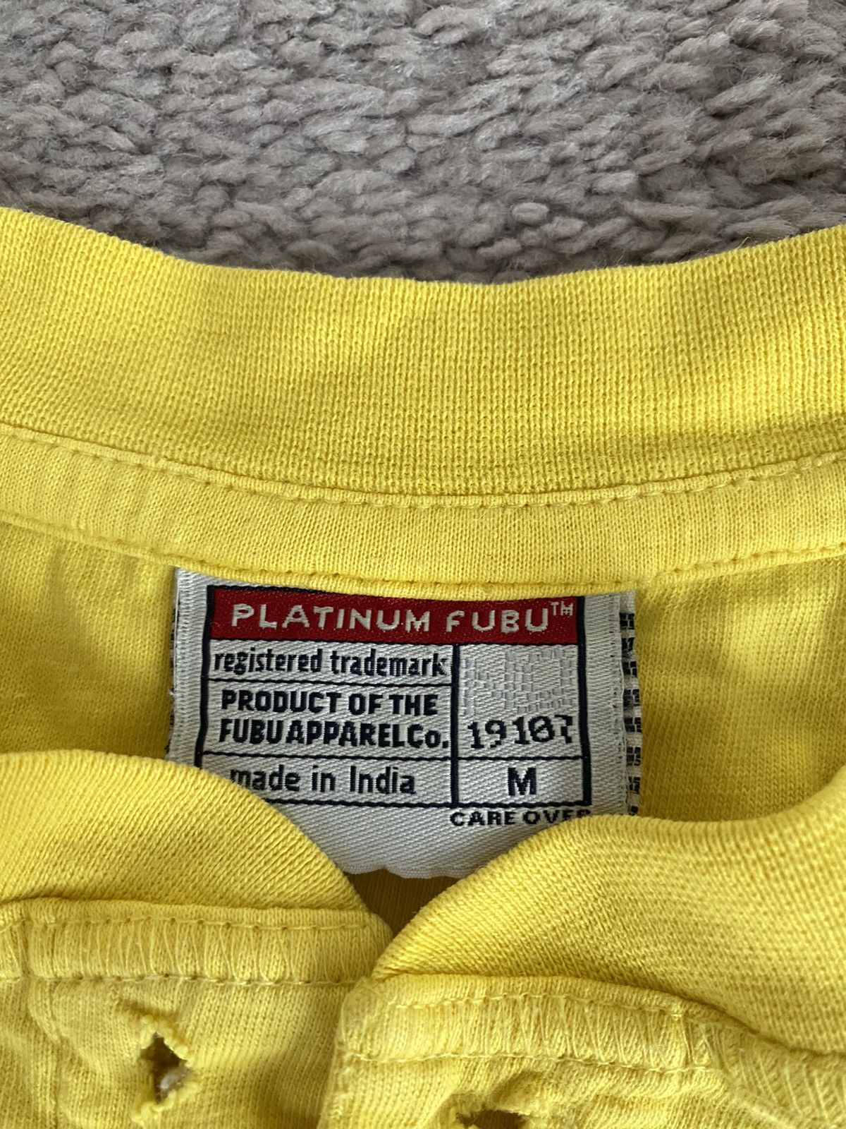 Fubu Fat Albert & Junkyard Gang - Yellow Shirt. Medium Size US M / EU 48-50 / 2 - 3 Thumbnail