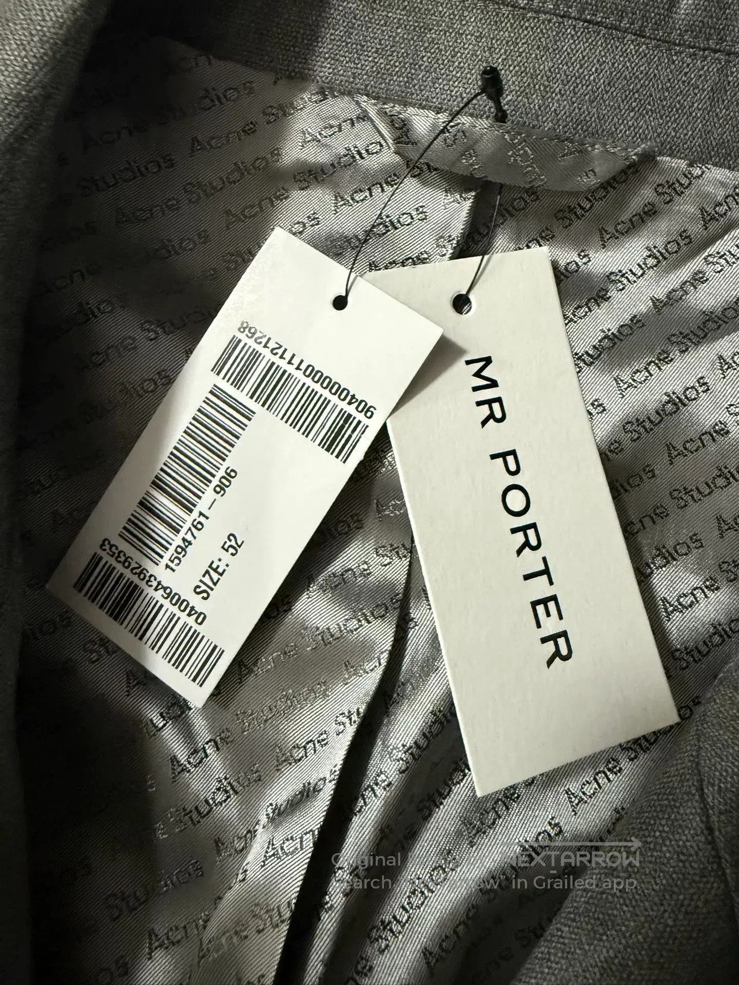 Acne Studios Acne Studios Loose Double. Size US L / EU 52-54 / 3 - 7 Thumbnail