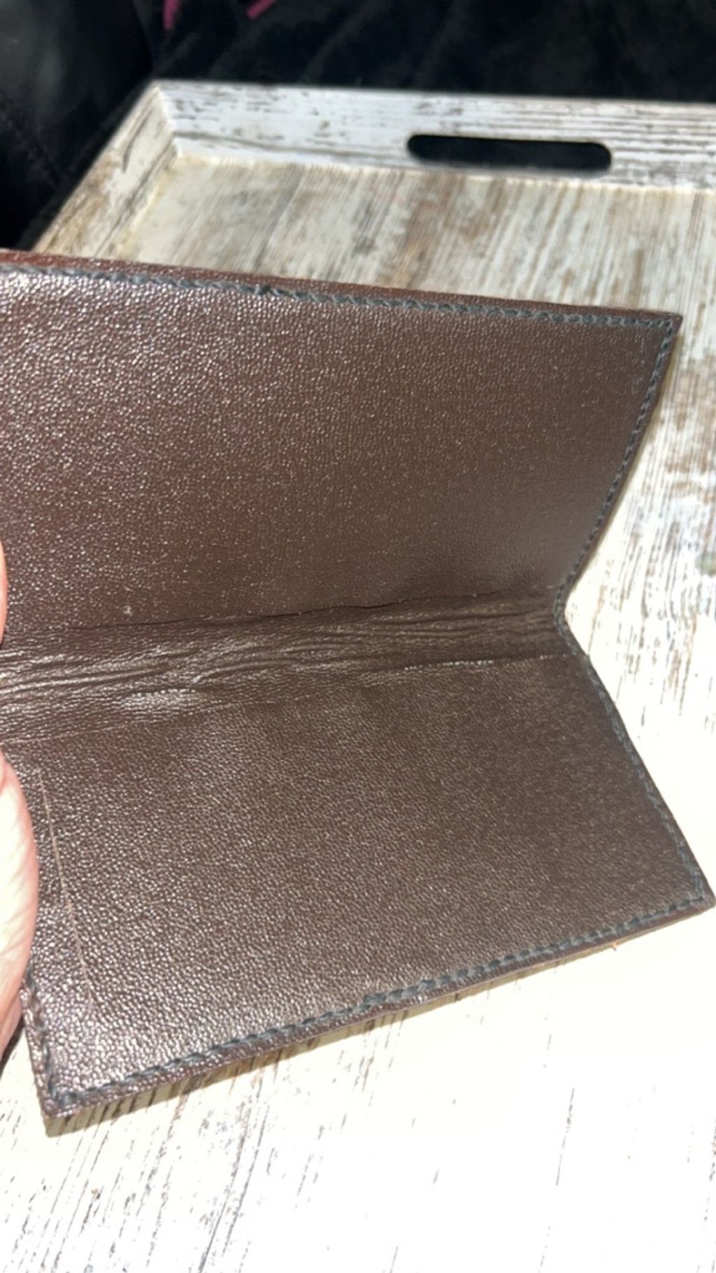 The Unbranded Brand Women's Unbranded Wallet One Size Brown Red Rose Size ONE SIZE - 3 Thumbnail