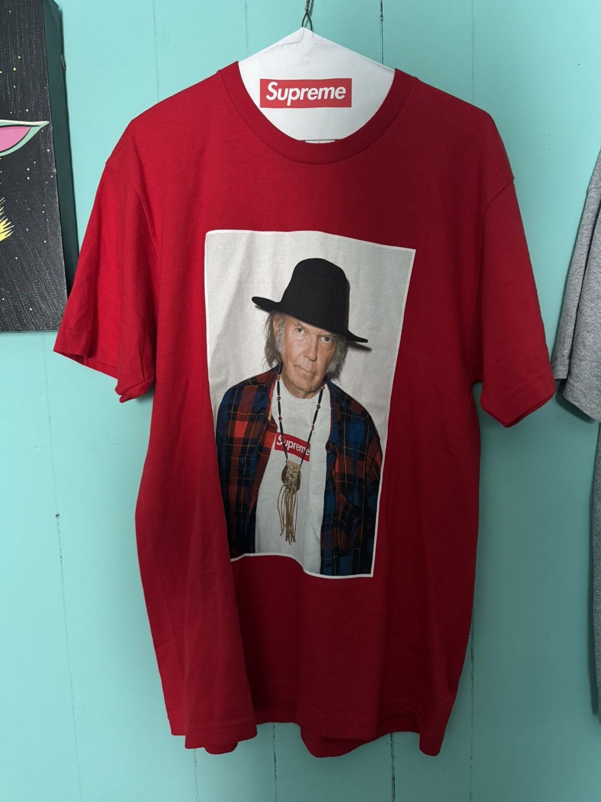 Supreme neil young Short Sleeve T Shirts