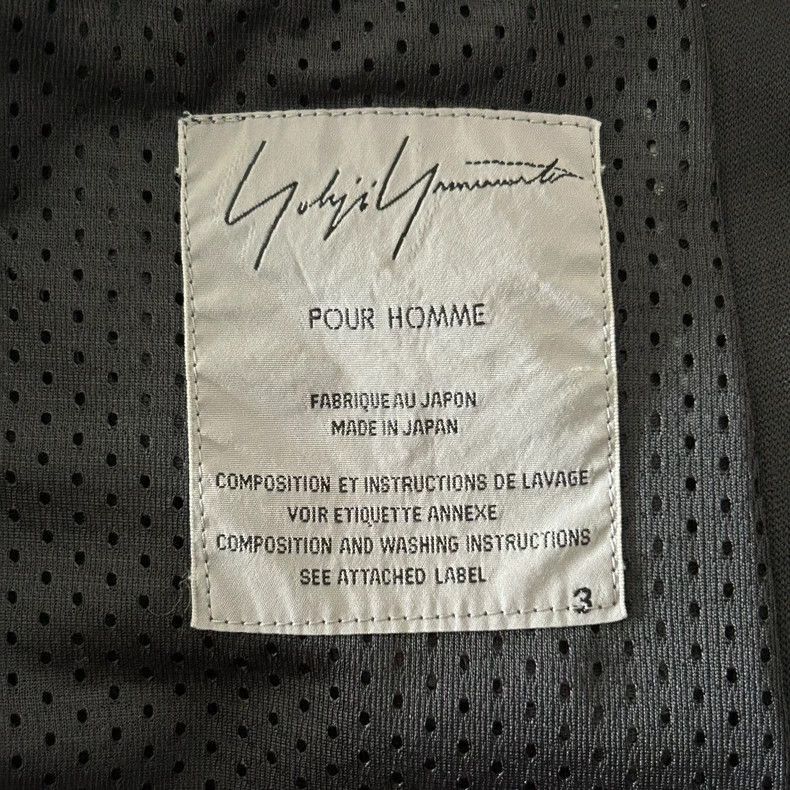 Yohji Yamamoto Yohji Yamamoto Yohji Yamamoto Digital Embroidery Zip Jacke Size US M / EU 48-50 / 2 - 5 Thumbnail