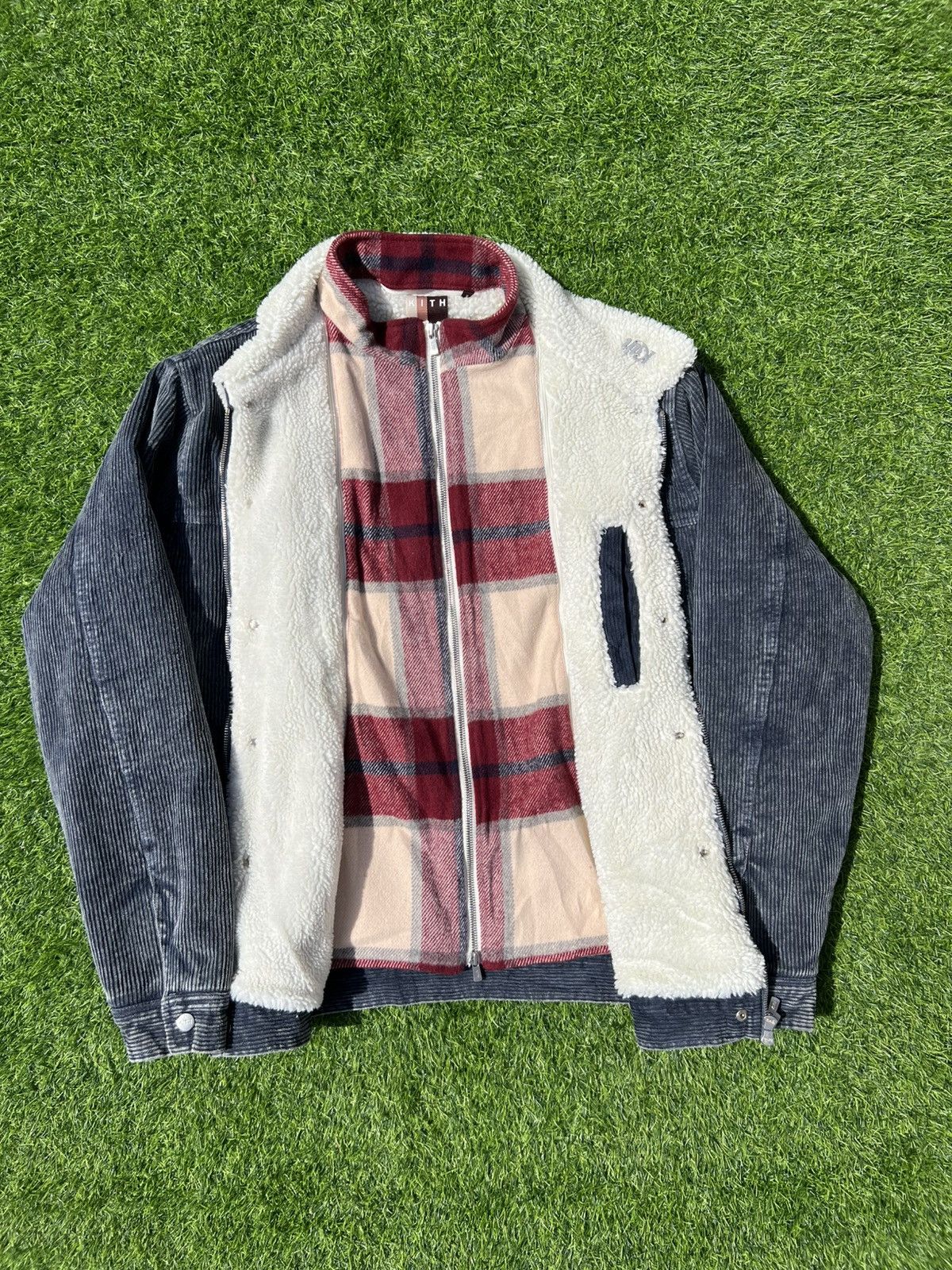 Kith Kith Washed Corduroy Laight Jacket – Ink – Size L Size US L / EU 52-54 / 3 - 5 Thumbnail