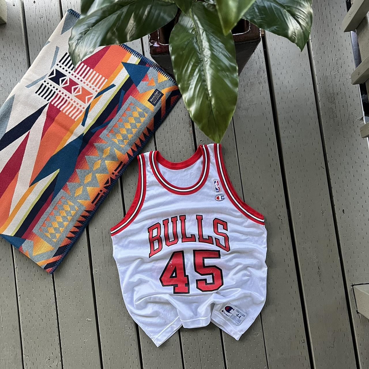 Champion Vintage Michael Jordan Champion Jersey NBA Chicago Bulls Size US M / EU 48-50 / 2 - 6 Thumbnail