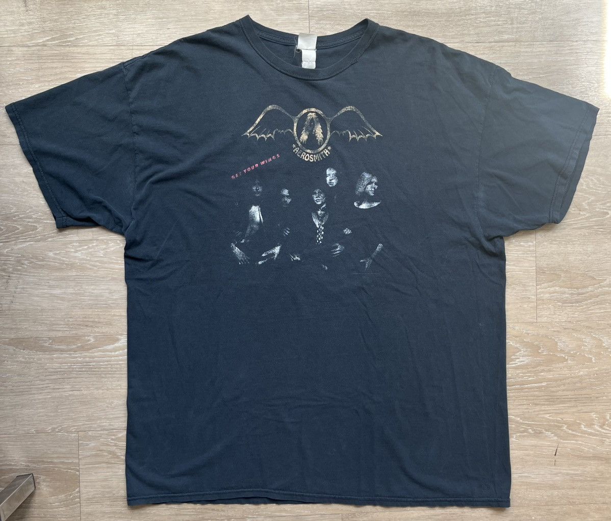 Aerosmith Vintage Aerosmith Band Tee Size US XL / EU 56 / 4 - 1 Thumbnail