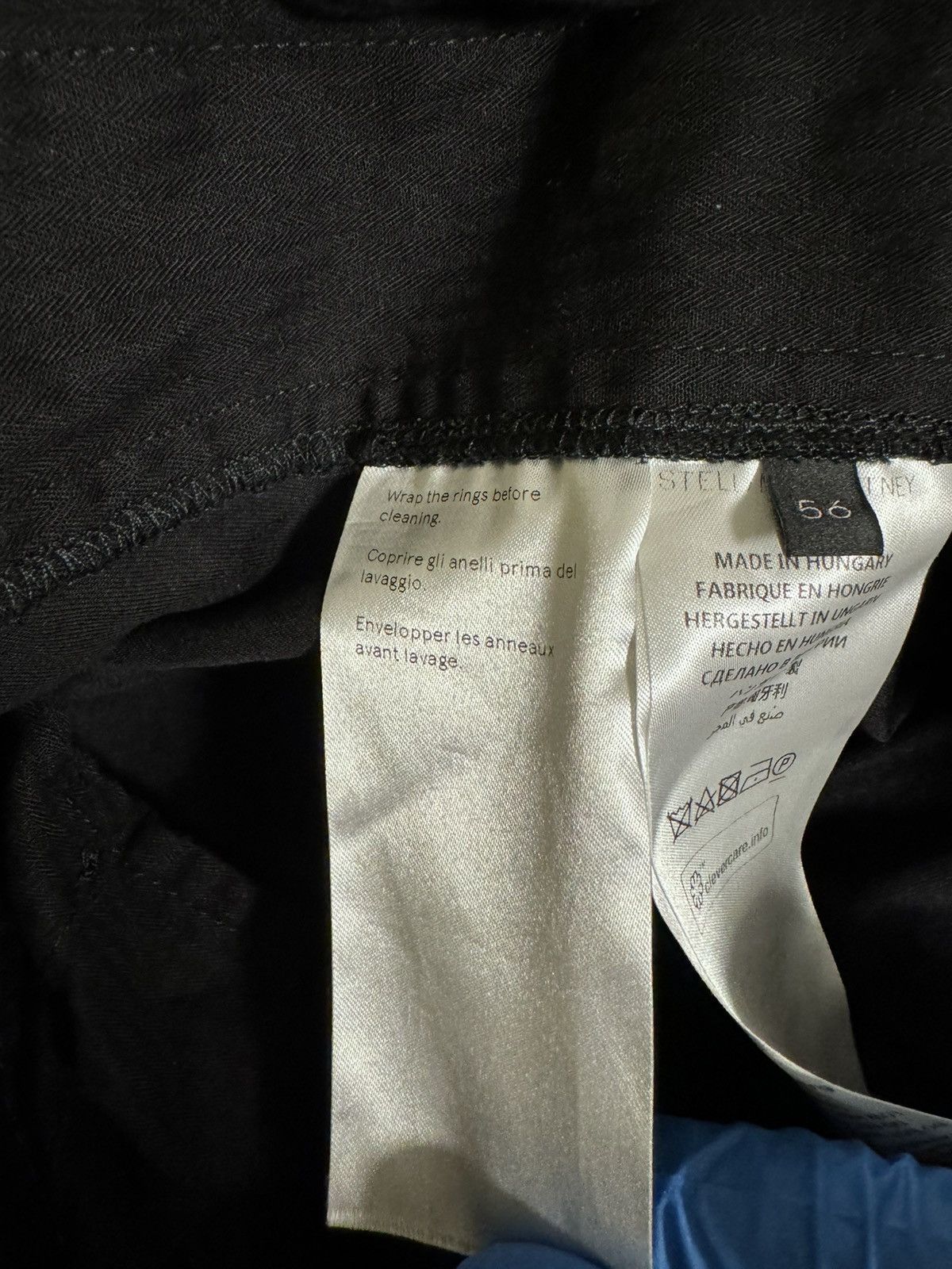 Stella McCartney Stella Mccartney Black Pax Trouser Size US 36 / EU 52 - 9 Thumbnail