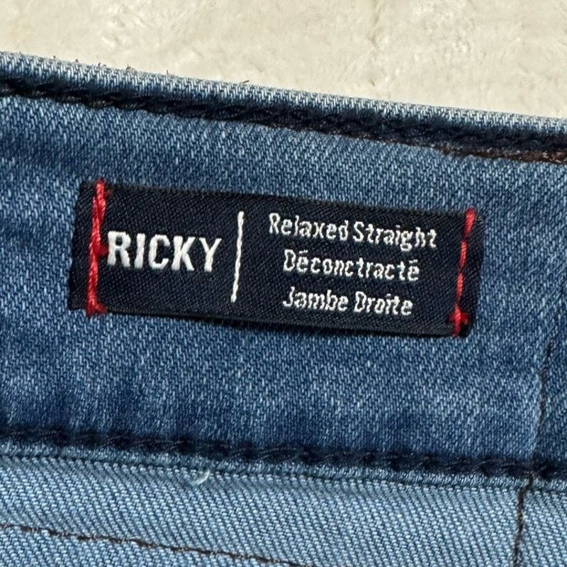 True Religion True Religion Ricky Relaxed Straight Denim Pants Men Size 33 Size US 33 - 5 Thumbnail