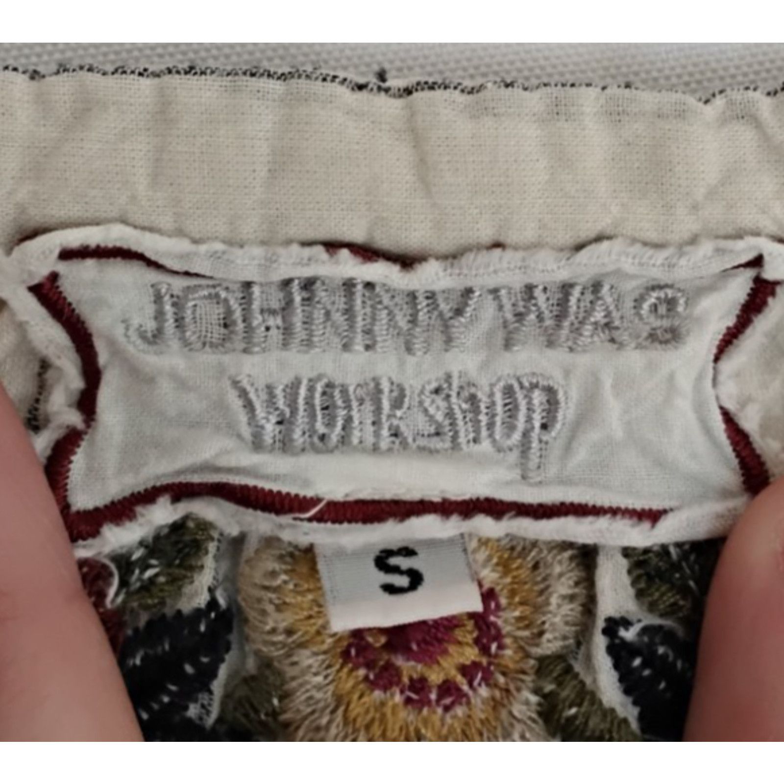 Johnny Was Johnny Was Blouse Women's S Cream Embroidered Floral Stripe Size S / US 4 / IT 40 - 6 Thumbnail