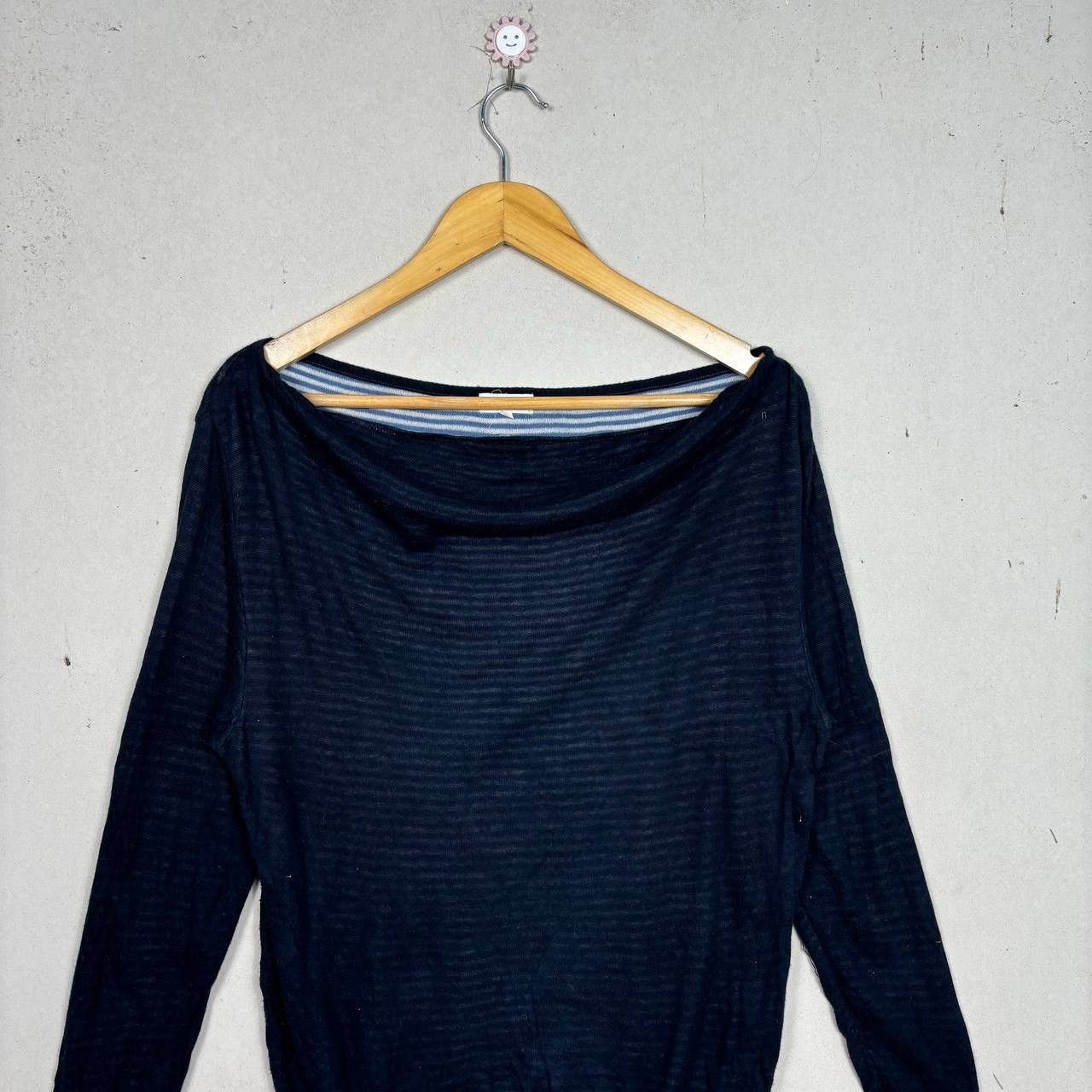 Mackintosh Mackintosh Philosophy Stripe Boat Neck Top Size 38 Cotton Size US S / EU 44-46 / 1 - 3 Thumbnail