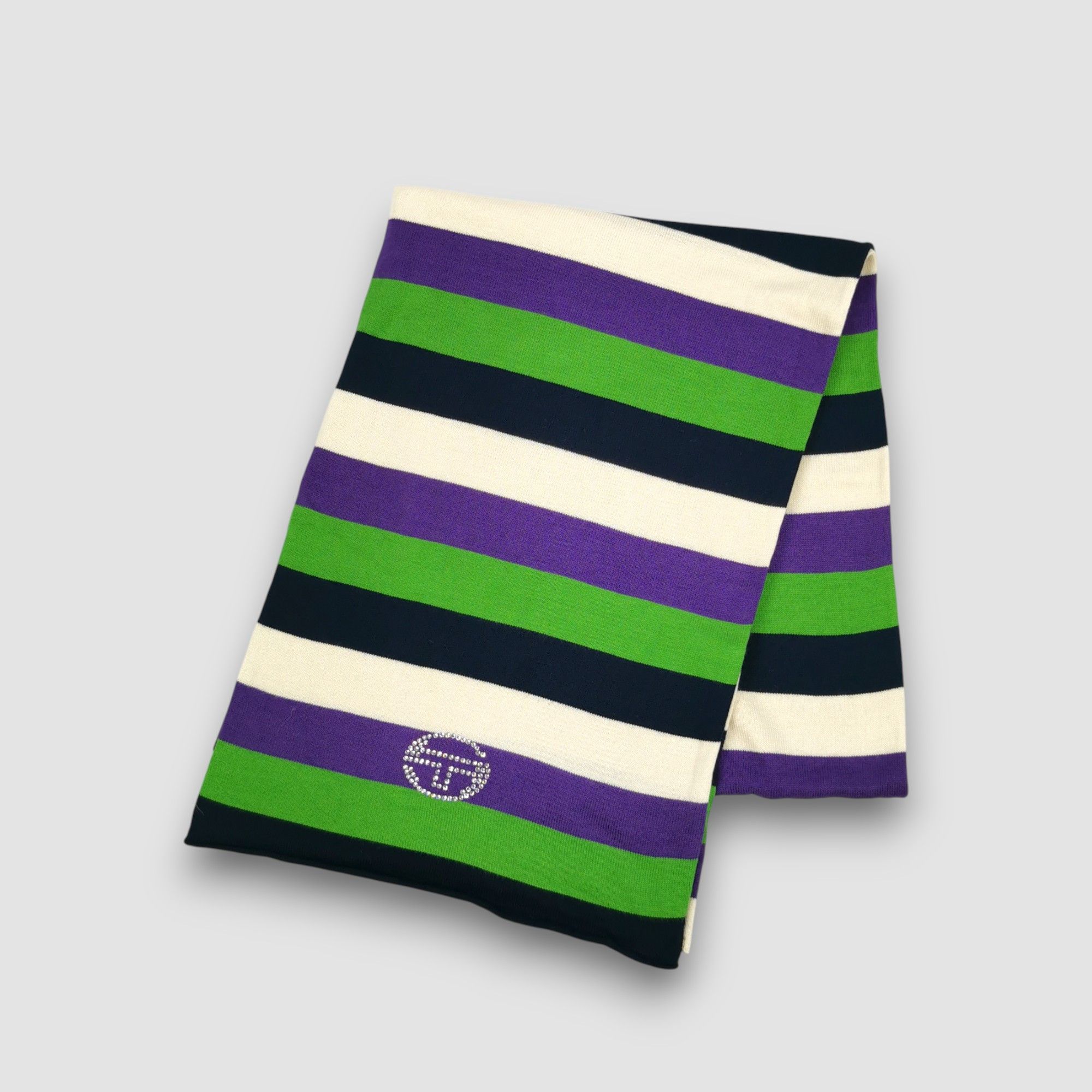 Sergio Tacchini Vintage Sergio Tacchini Scarf Wool Cashmere Scarves. Size ONE SIZE - 3 Thumbnail