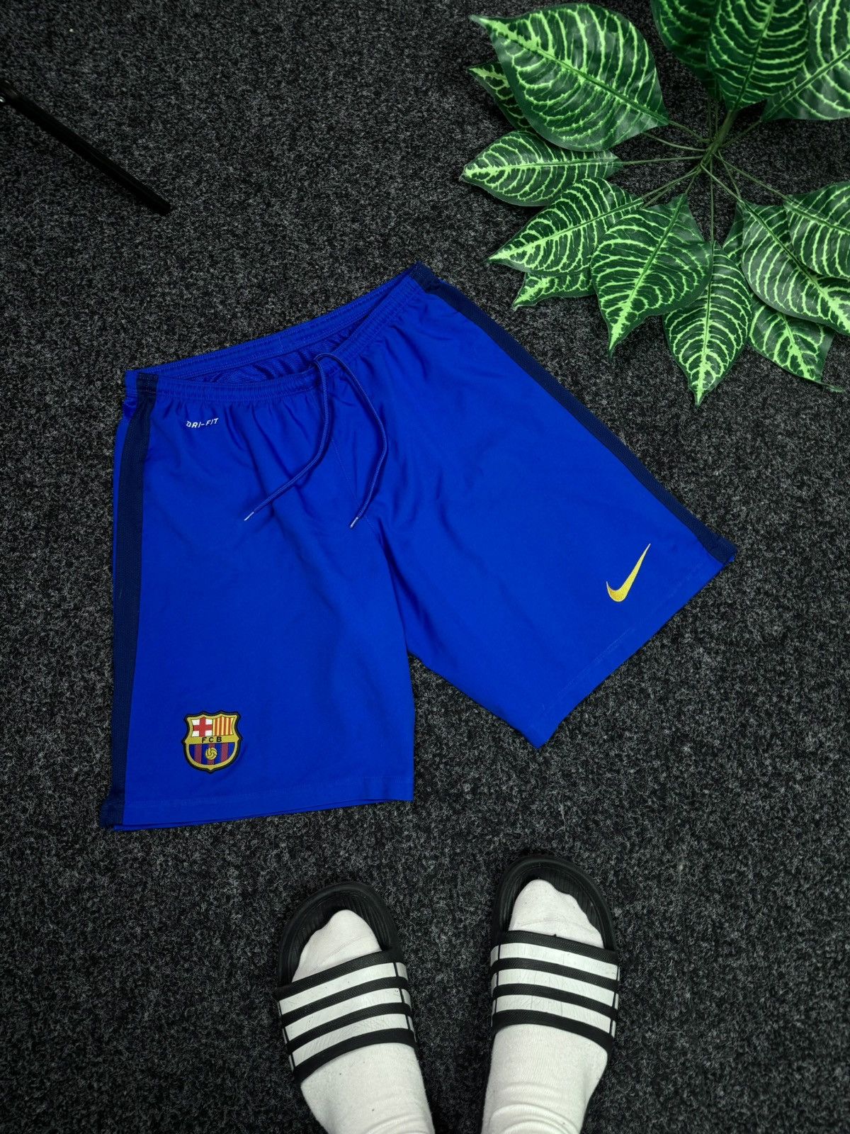 Pre-owned F C Barcelona X Nike Fcb Barcelona Shorts Size M In Blue