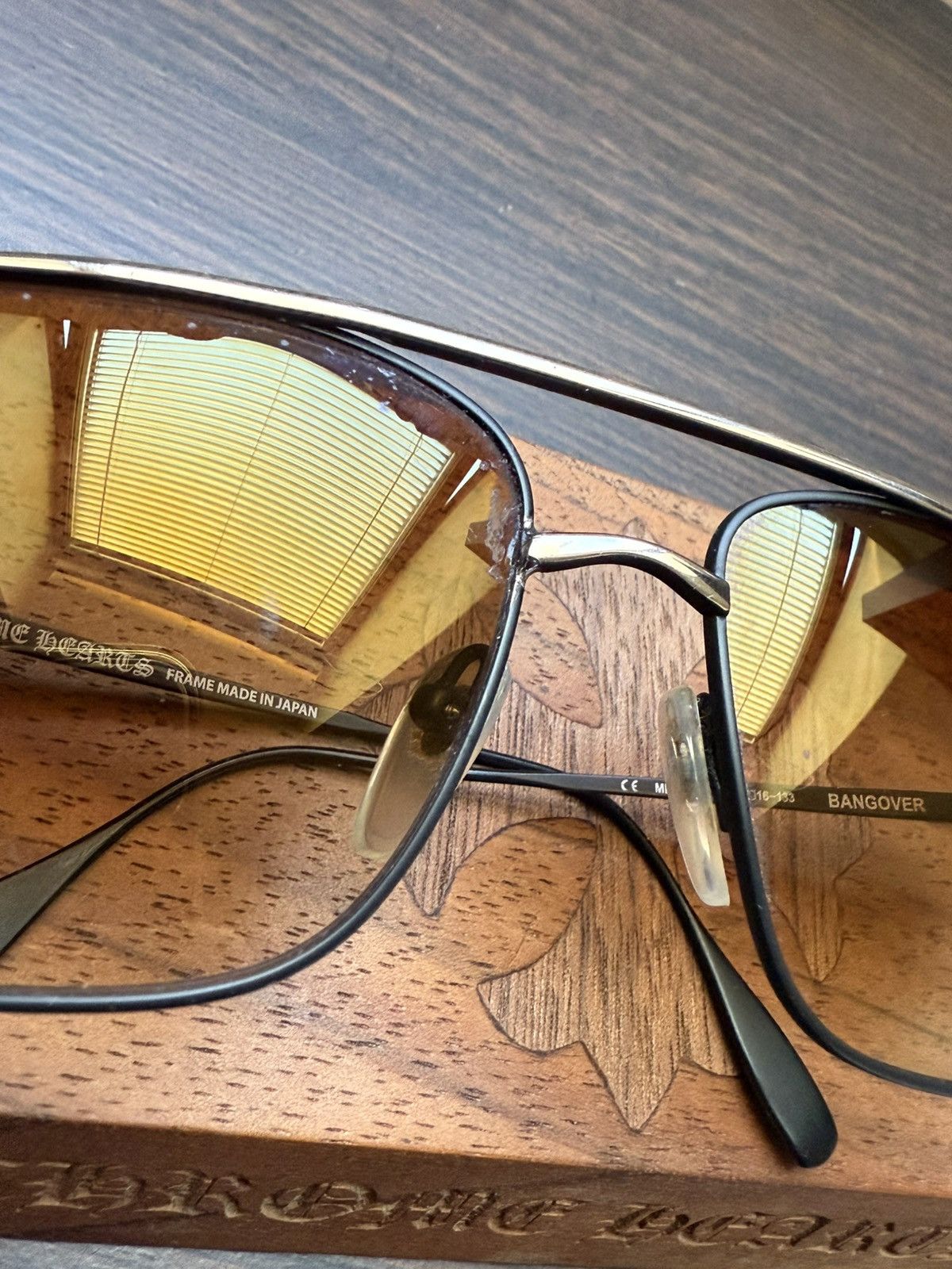 Chrome Hearts BANGOVER Chrome Hearts Suglasses Size ONE SIZE - 12 Thumbnail