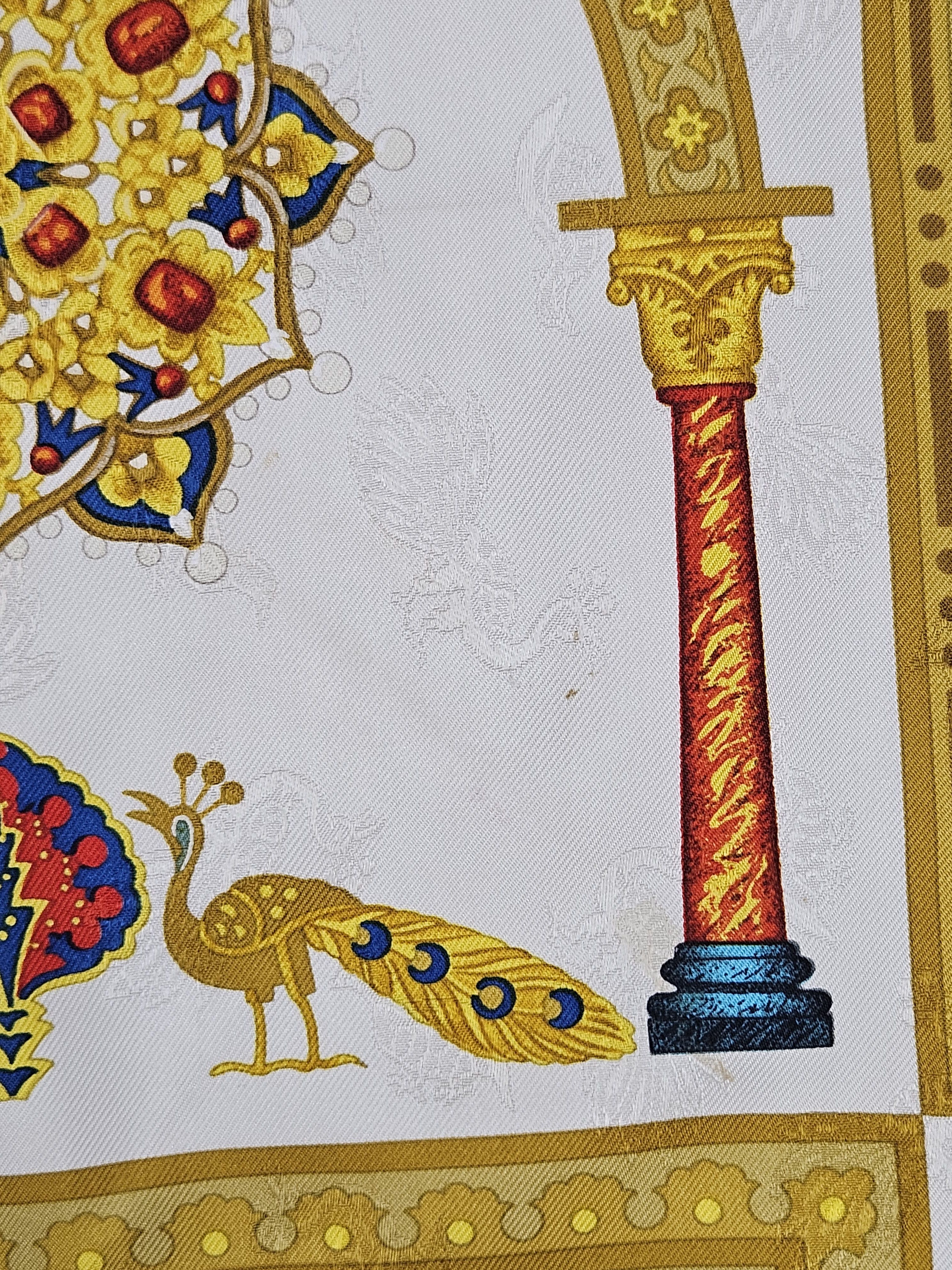 Hermes Hermes Ciels Byzantins by Julia Abadie silk scarf Size ONE SIZE - 7 Thumbnail