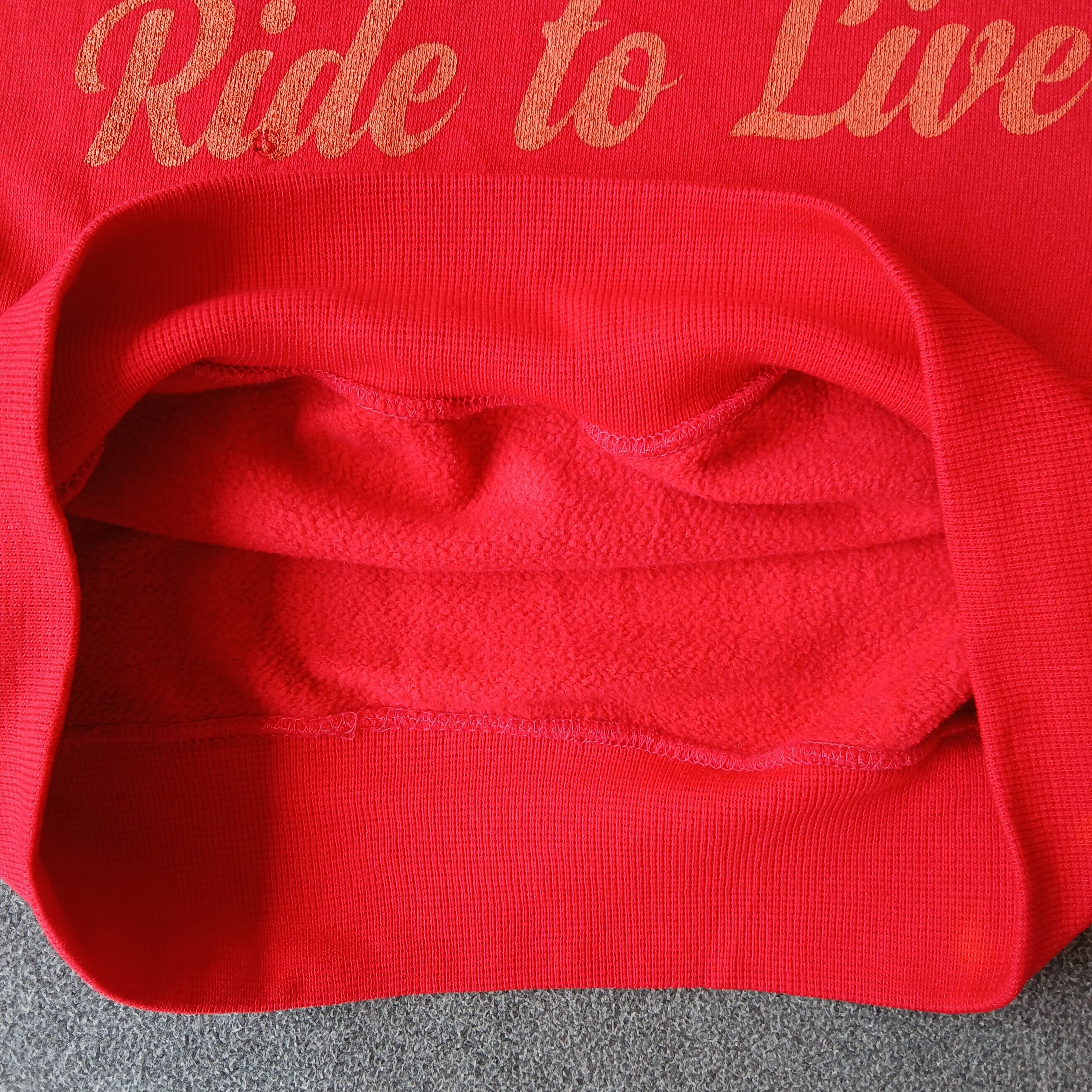JCPenney Sweatshirt ShortSleeve 70s JCPENNY BettyBoop Harley Davidson Size US L / EU 52-54 / 3 - 4 Thumbnail