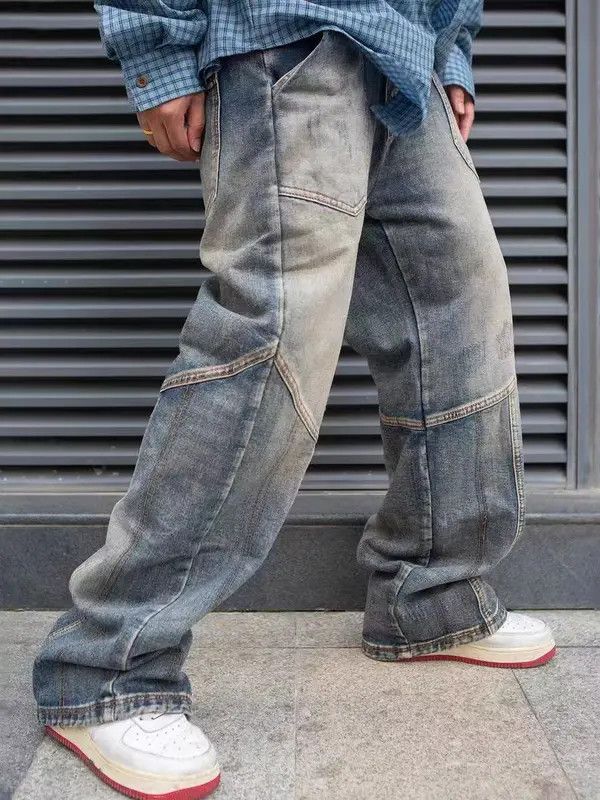Japanese Brand VIBE Street vintage washed grunge heavyweight jeans Size US 32 / EU 48 - 2 Thumbnail