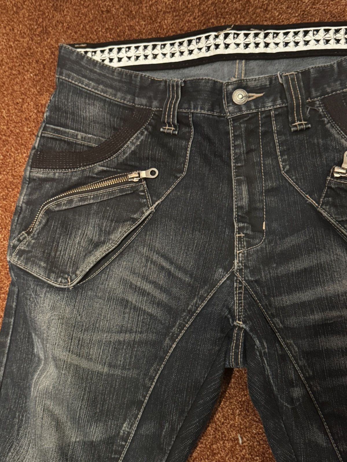 PPFM PPFM J Cut Jeans Size US 30 / EU 46 - 4 Thumbnail