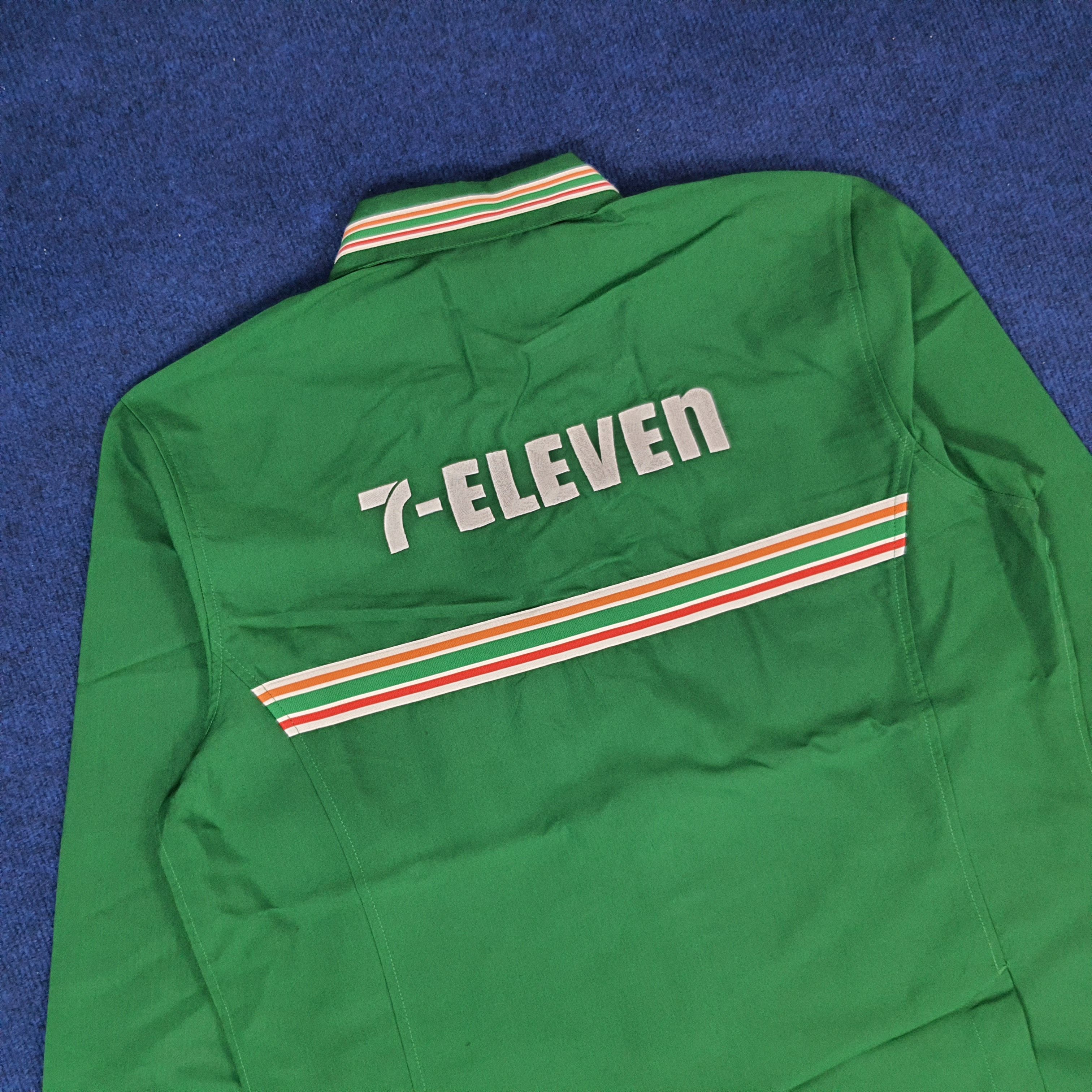 Japanese Brand × Vintage Vintage 7 Eleven Japan Edition Staff Uniform Jacket Size US M / EU 48-50 / 2 - 2 Thumbnail
