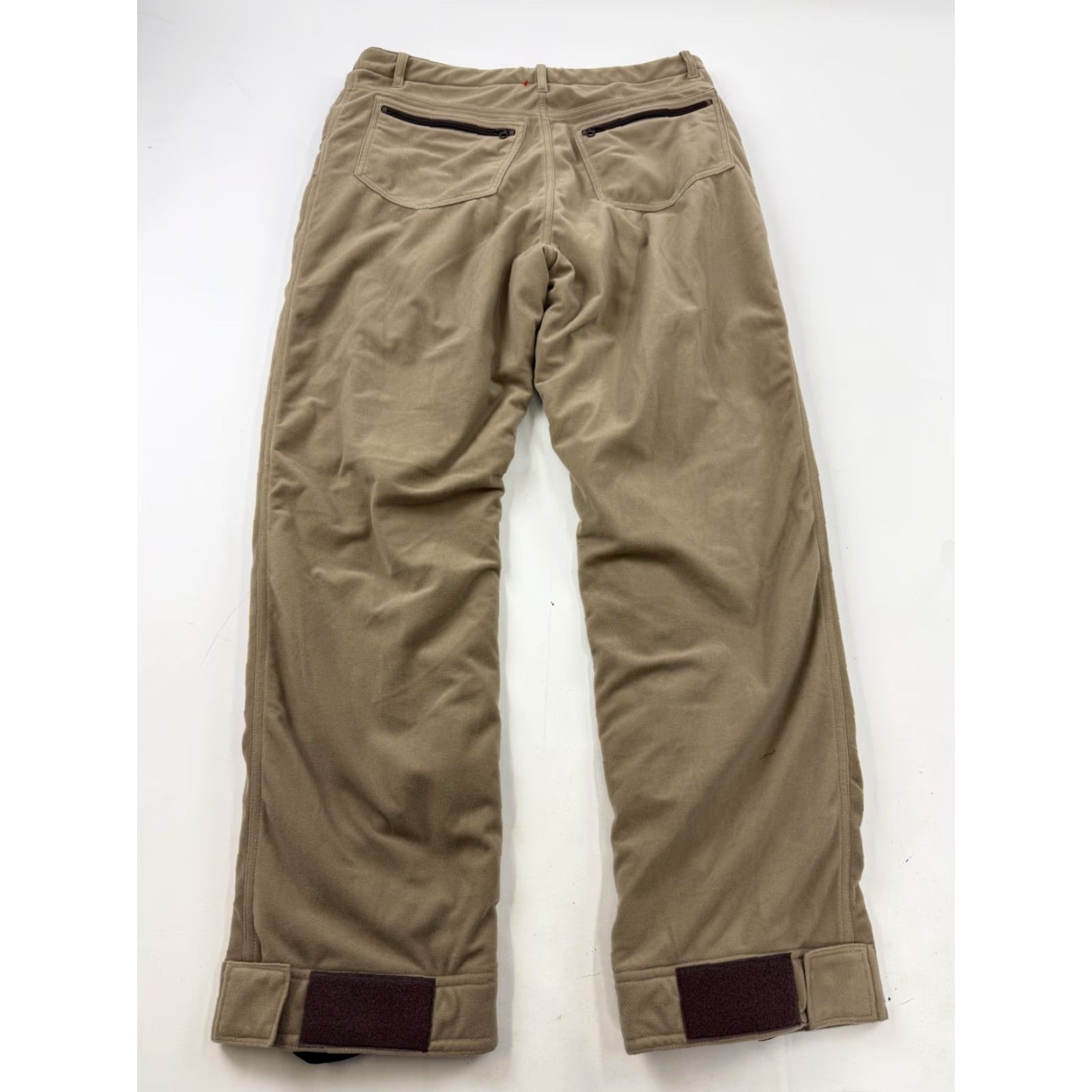 Vintage Cabela's Mens Pants 36 Tall Beige Snow Insulated Fleece Lined Outdoor Gear Size US 36 / EU 52 - 4 Thumbnail