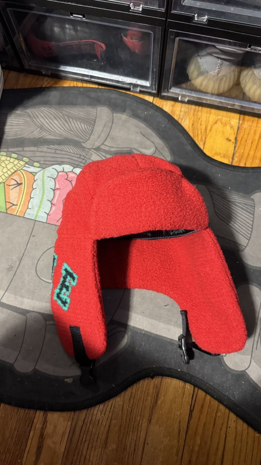 Supreme Supreme Shearling Trooper Winter Hat Size ONE SIZE - 2 Thumbnail