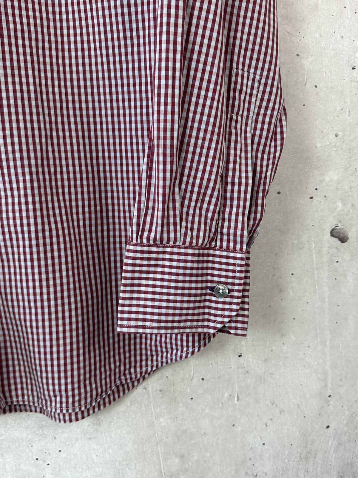Paul Smith Paul Smith Classic Fit Check Made in Italy Long Sleeve Shirt Size US L / EU 52-54 / 3 - 7 Thumbnail