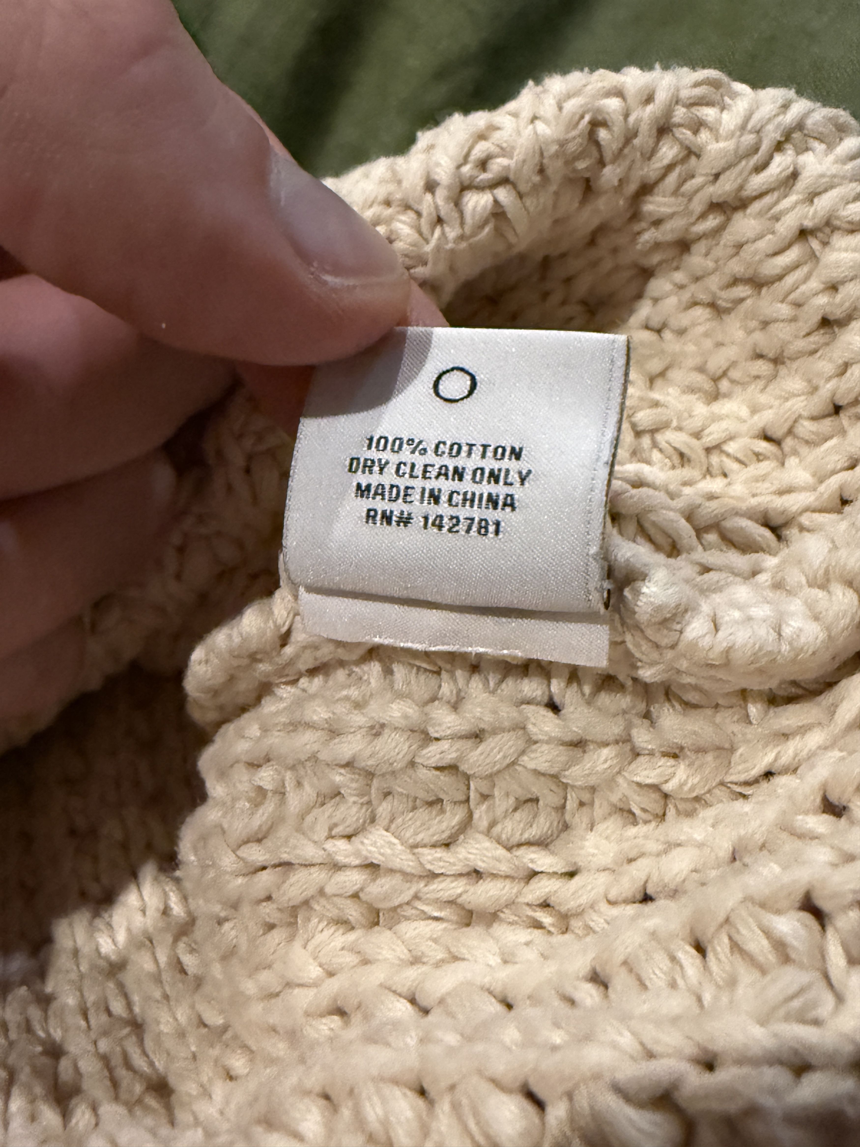 Aime Leon Dore Aime Leon Dore Cream Waffle Knit Sweater Size US L / EU 52-54 / 3 - 6 Thumbnail