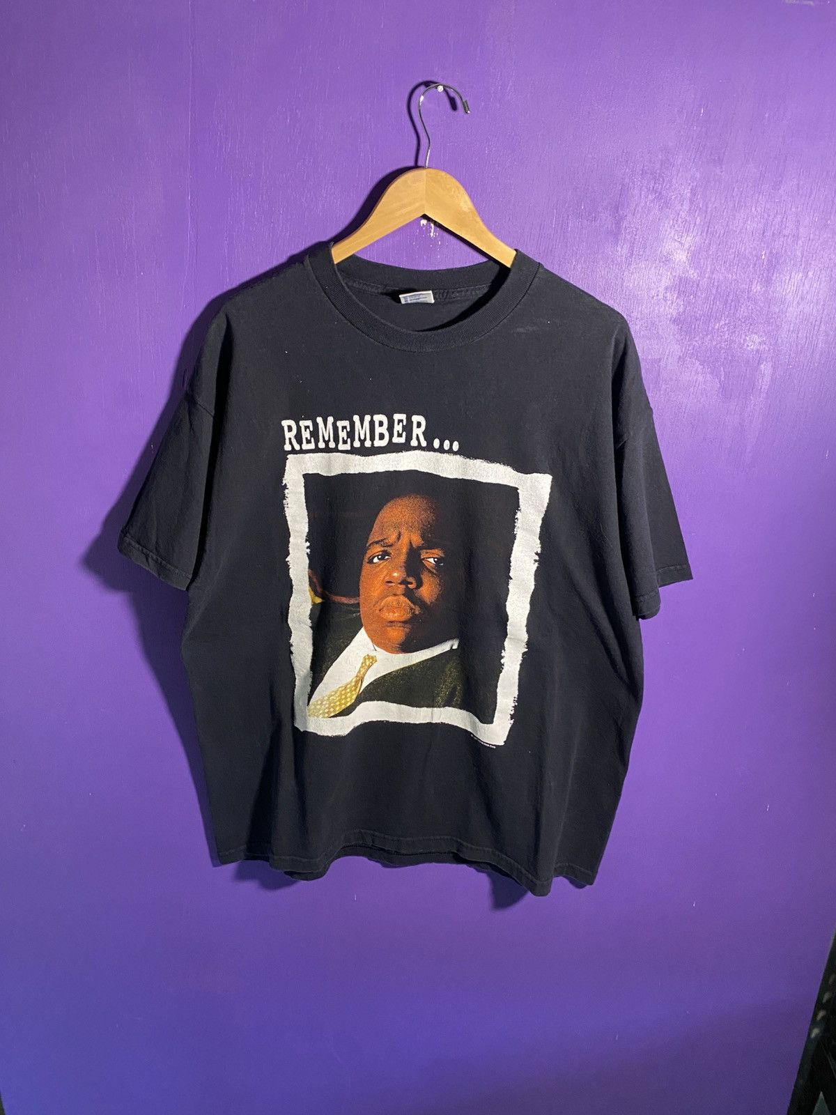 Rap Tees Vintage 1997 Remember the Notorious BIG memorial tee Size US XL / EU 56 / 4 - 1 Thumbnail