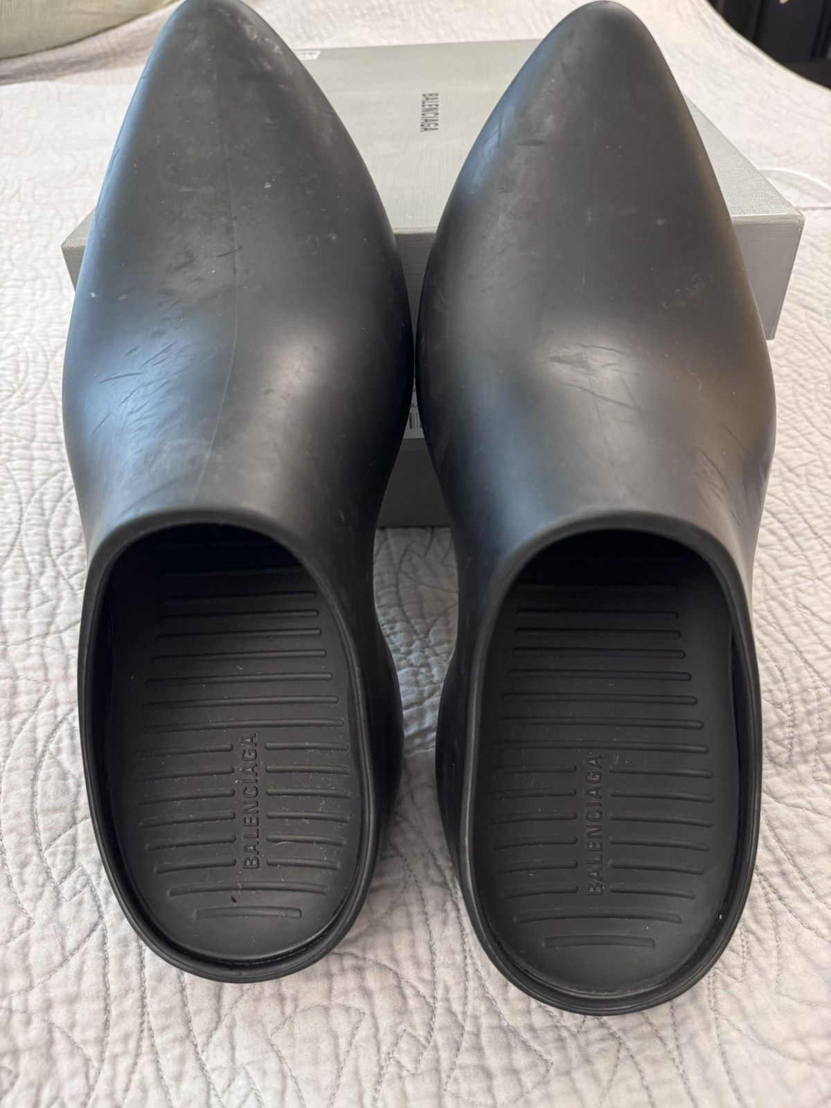 Balenciaga Balenciaga Rubber Technoclog Size 42 Size US 9 / EU 42 - 5 Thumbnail