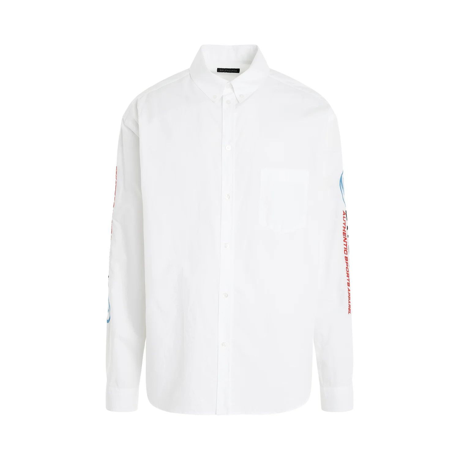 Balenciaga o1mris0824 Shirt in White Size US XL / EU 56 / 4 - 1 Thumbnail