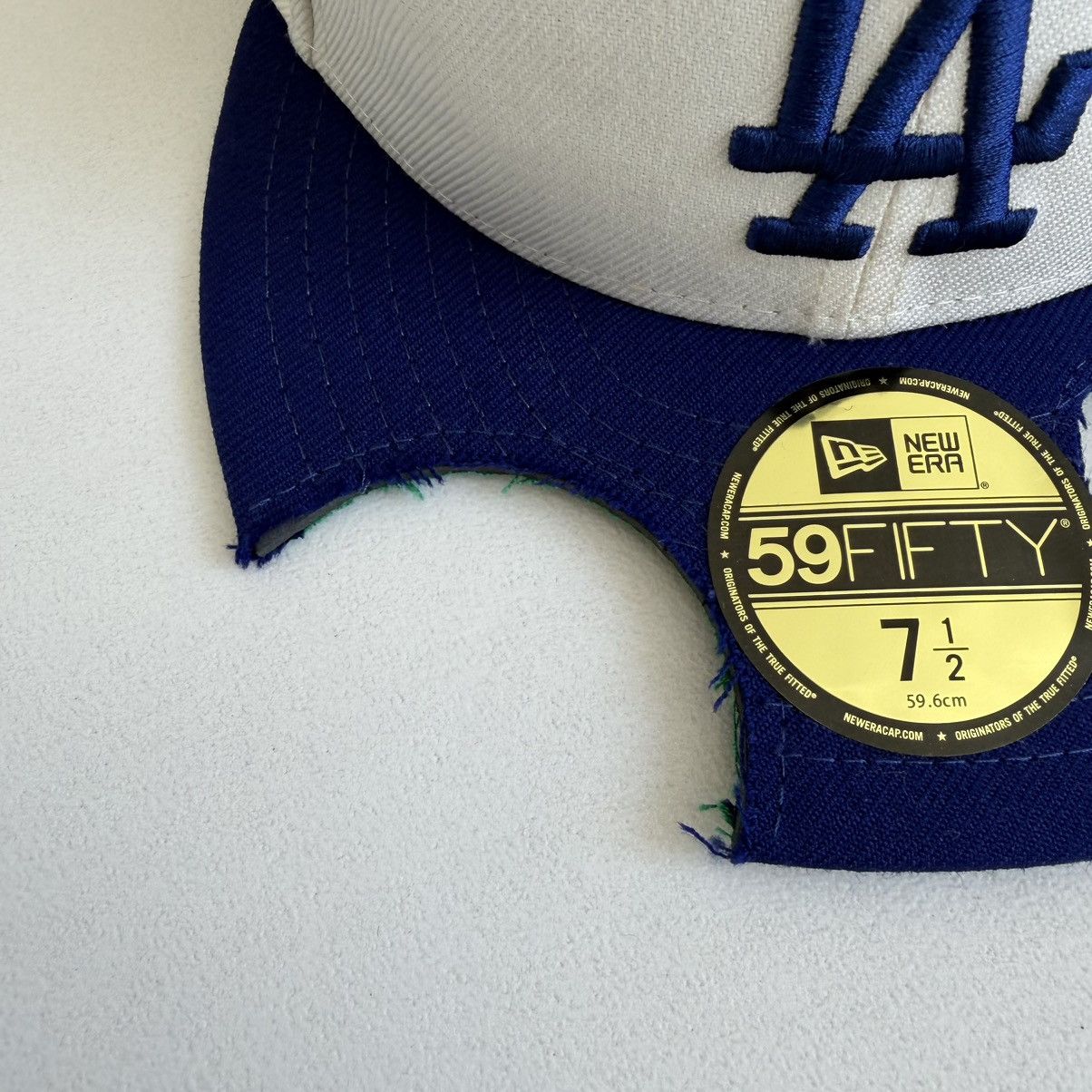 MLB × Off-White ‘Cut Out’ New Era LA Dodgers Baseball Cap Size ONE SIZE - 5 Thumbnail