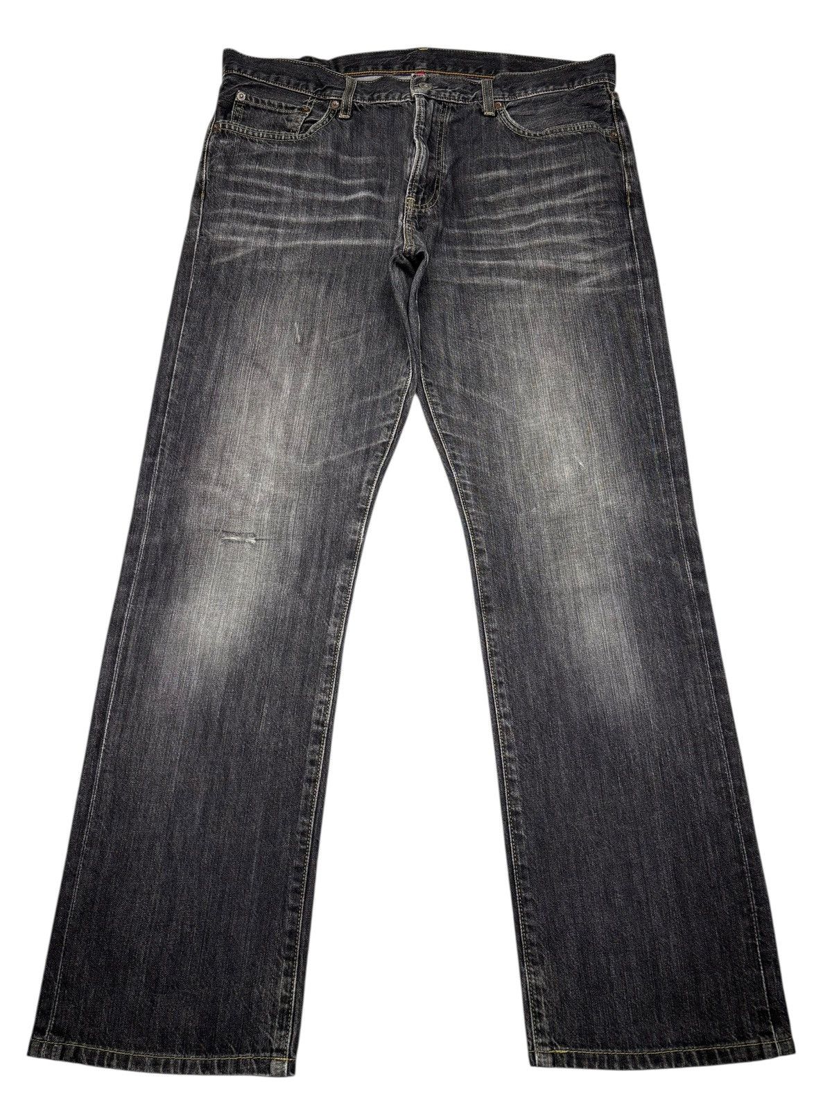 Undercover × Uniqlo VINTAGE UNIQLO S002 JAPAN FADED BLACK LOOSE JEANS Size US 37 - 1 Thumbnail