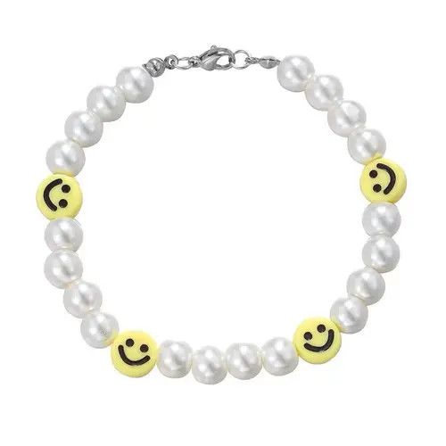 Jewelry Smiling Face Bead Bracelets Size ONE SIZE - 8 Thumbnail