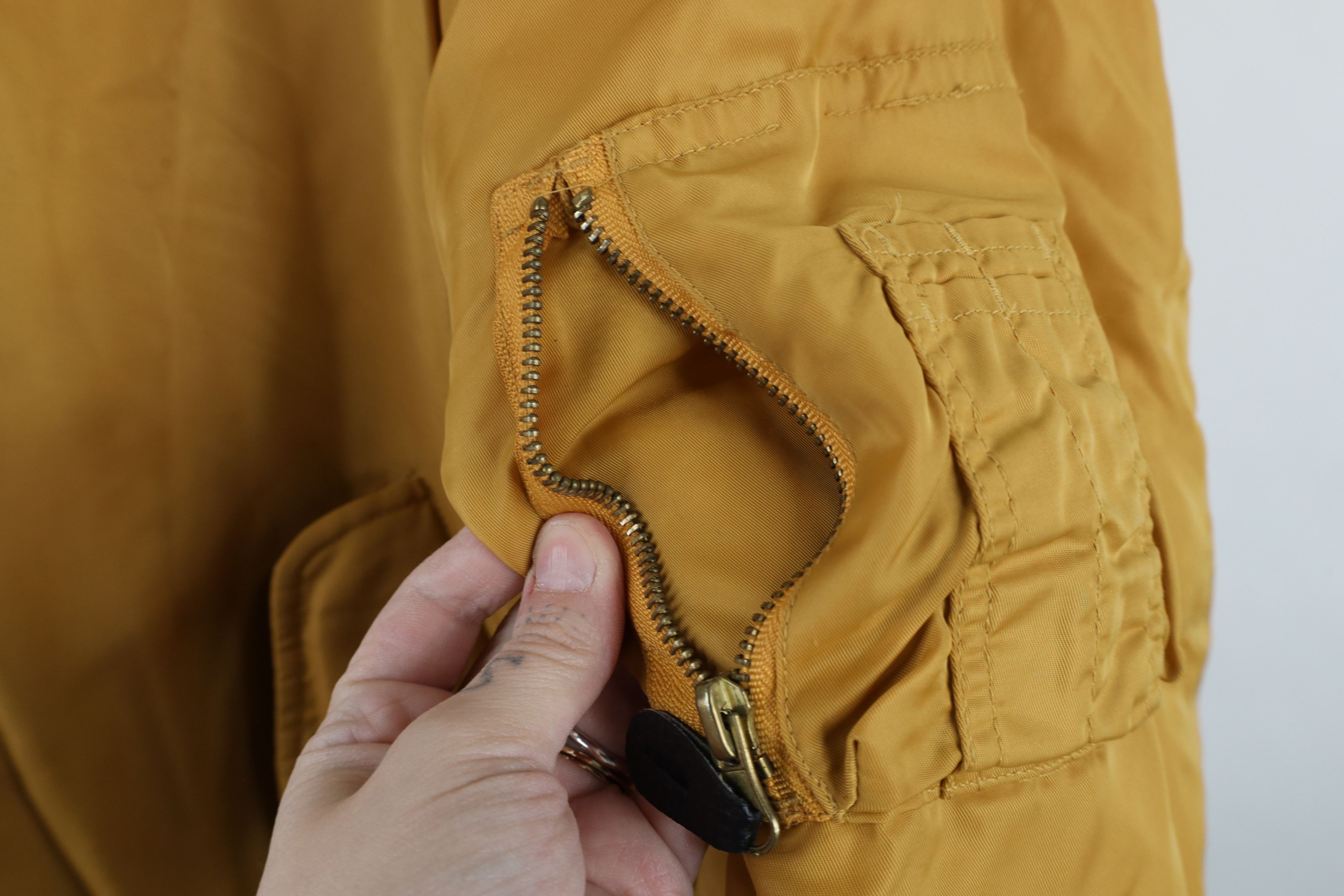 Vintage Vintage 90s Streetwear Military MA1 Reversible Bomber Jacket Size US XXL / EU 58 / 5 - 13 Thumbnail