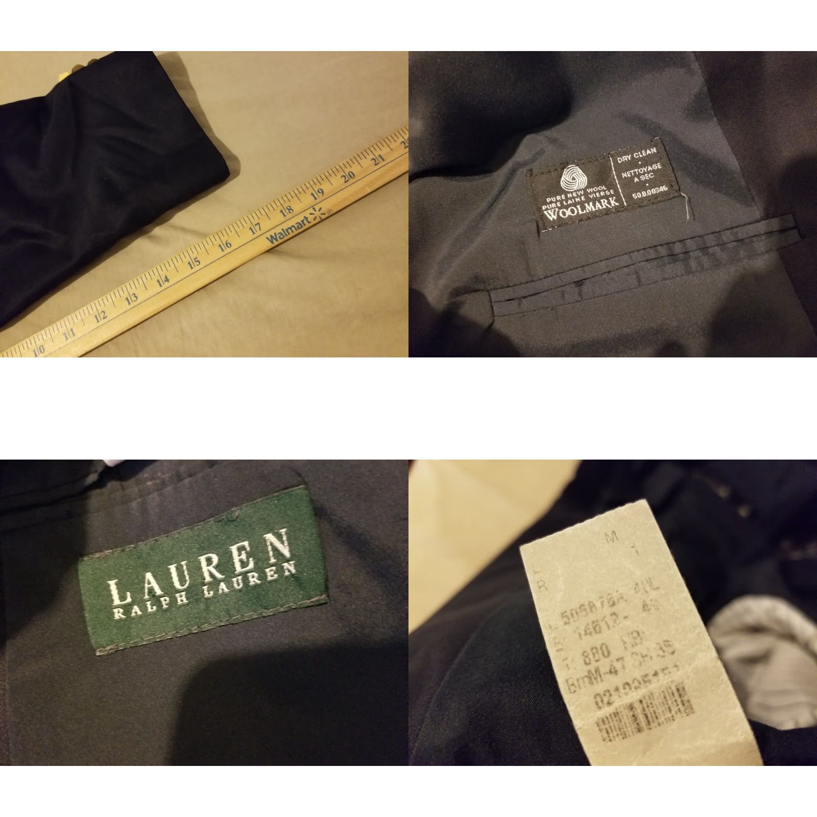 Polo Ralph Lauren Polo Ralph Lauren Sport Wool 3-in-1 Jacket Blazer Mens Navy Blue 46 48 Size US XXL / EU 58 / 5 - 8 Thumbnail