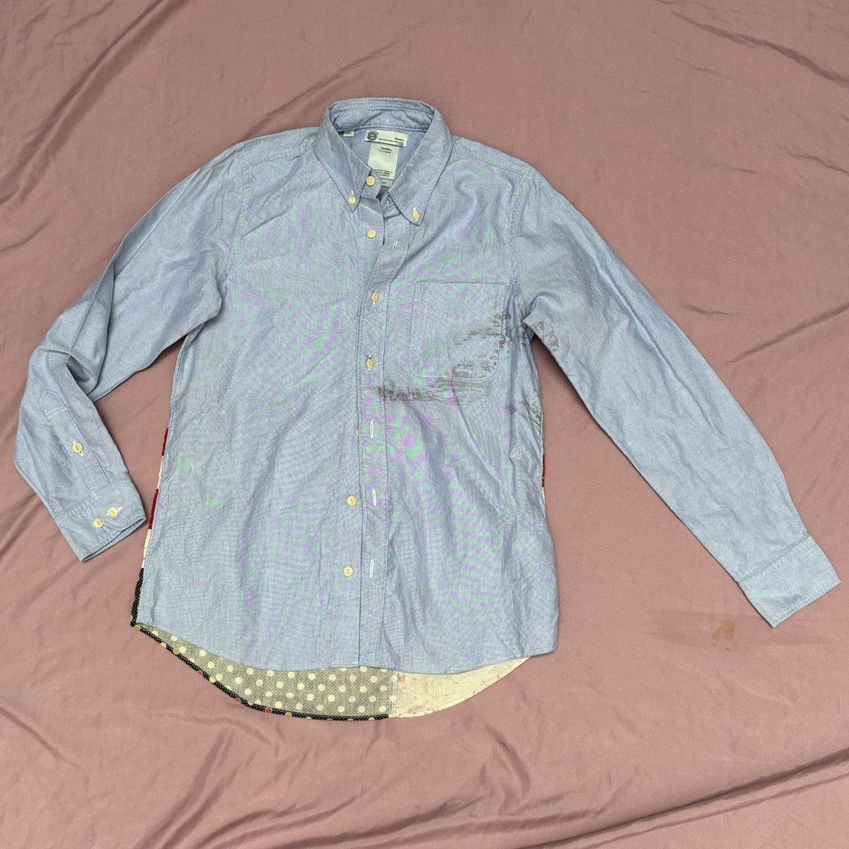 Visvim VISVIM CUBISM /FREE INTERNATION LABORATORY OCBD OXFORD SHIRT Size US M / EU 48-50 / 2 - 2 Thumbnail