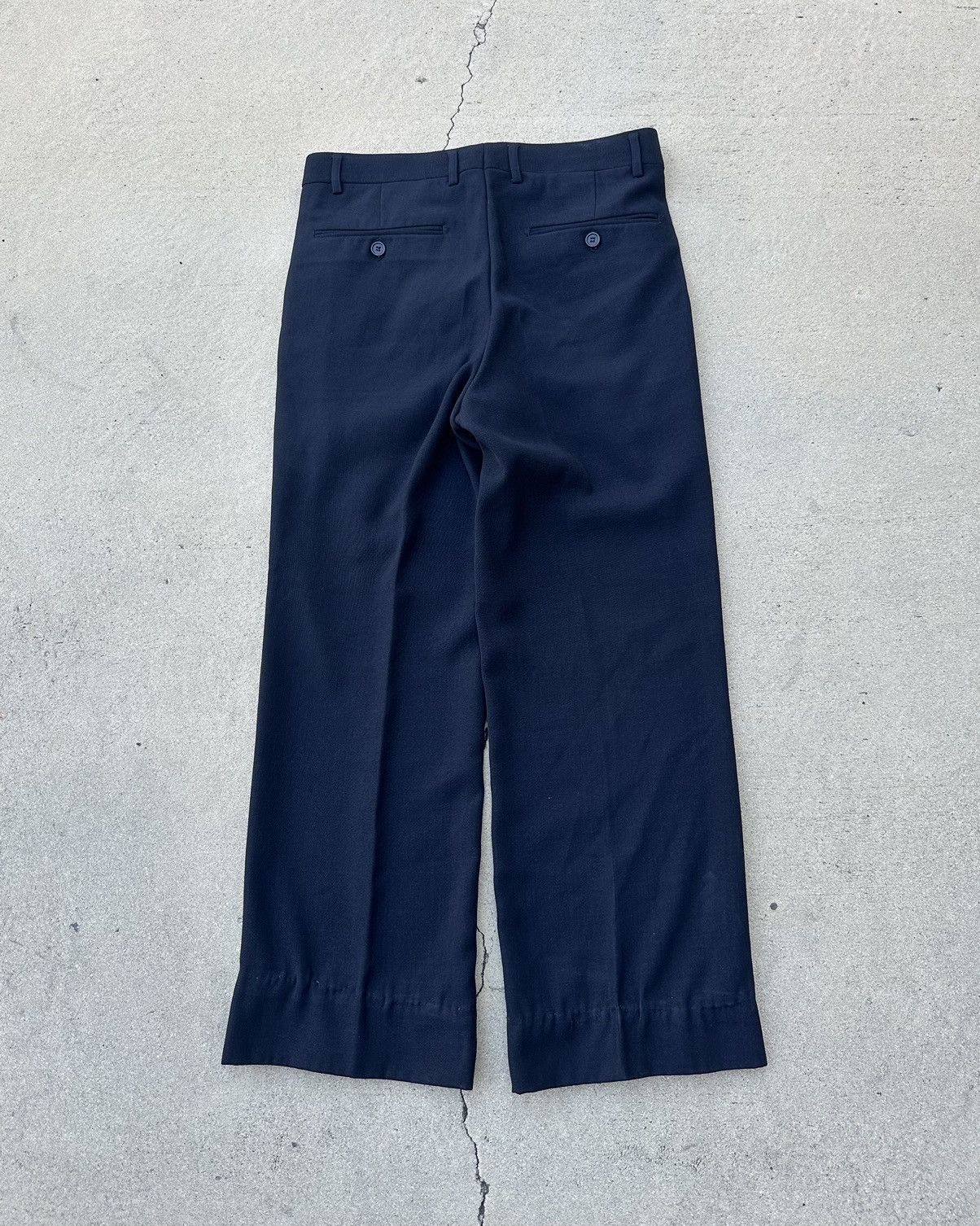 Versace Versace Couture Black Wool/Nylon Trousers Size US 30 / EU 46 - 2 Thumbnail